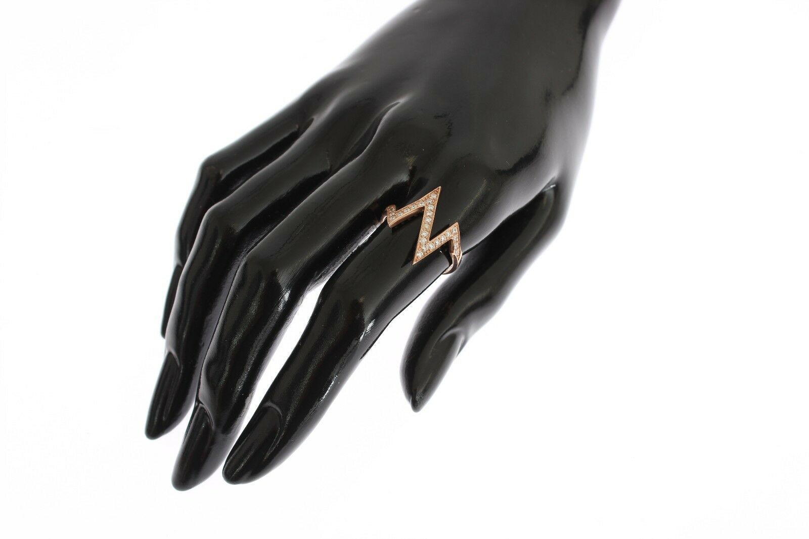 Nialaya Elegant Pink Crystal Encrusted Silver Ring - Luksuslaukut ja asusteet Nialaya - Tutustu YVES JAVANNI®