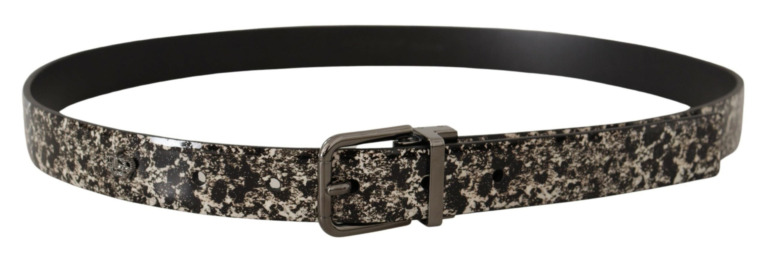 Dolce & Gabbana Elegant Marble Print Leather Belt - Luksuslaukut ja asusteet Dolce & Gabbana - Tutustu YVES JAVANNI®