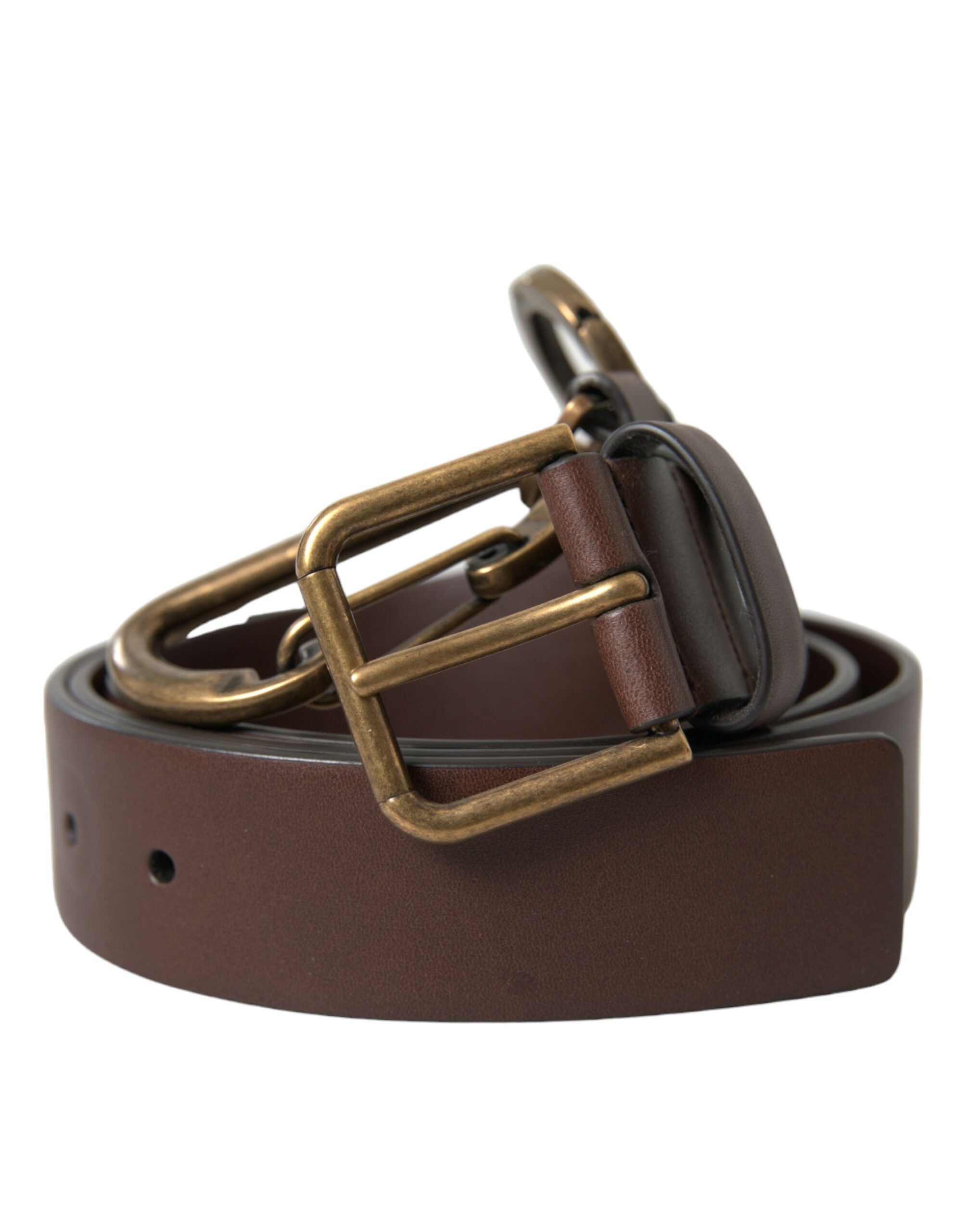 Dolce & Gabbana Elegant Calf Leather Belt with Metal Buckle Closure - Luksuslaukut ja asusteet Dolce & Gabbana - Tutustu YVES JAVANNI®