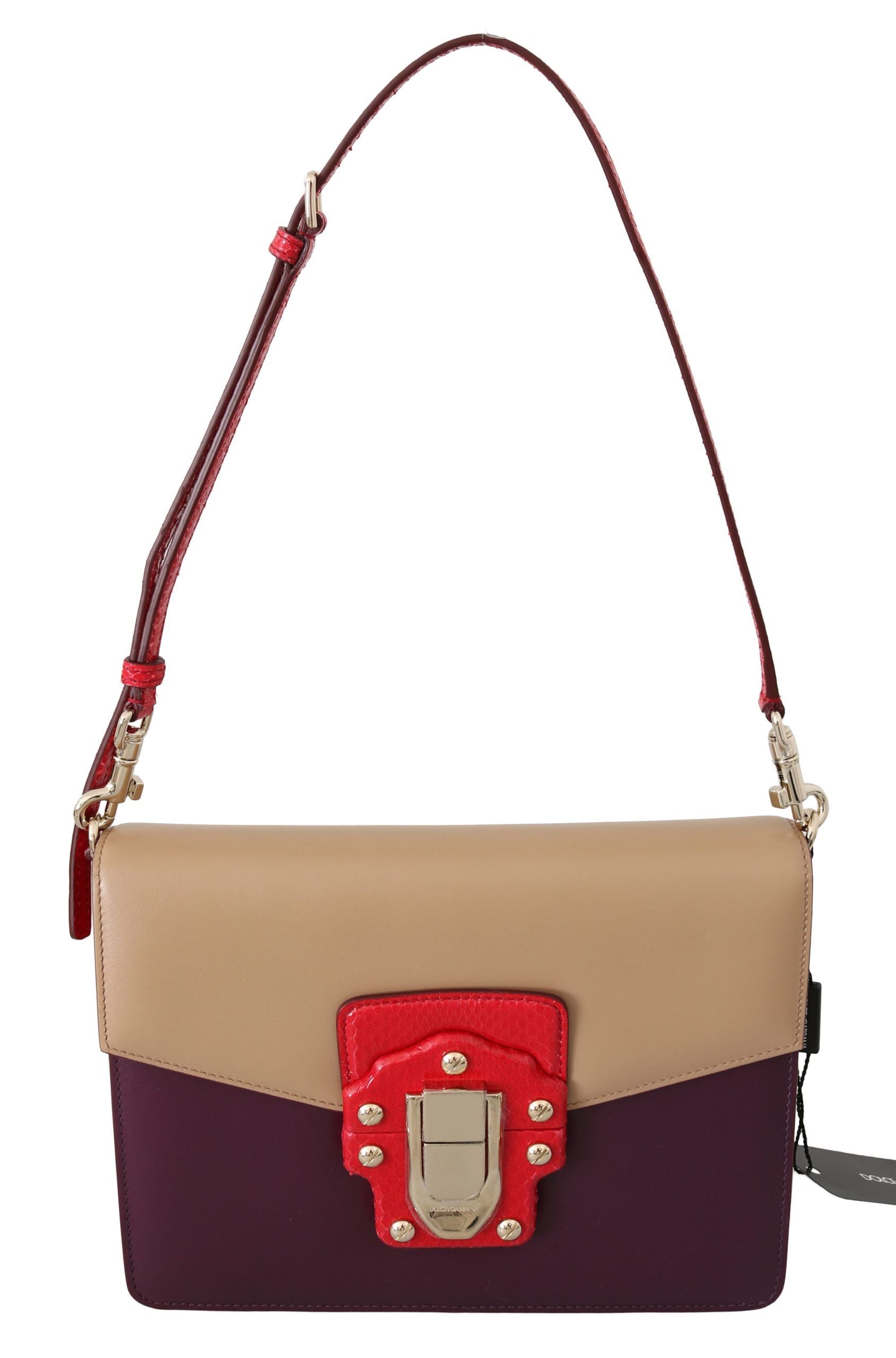 Dolce & Gabbana Exquisite LUCIA Leather Shoulder Bag - Luksusmuotia Dolce & Gabbana - Tutustu YVES JAVANNI® 