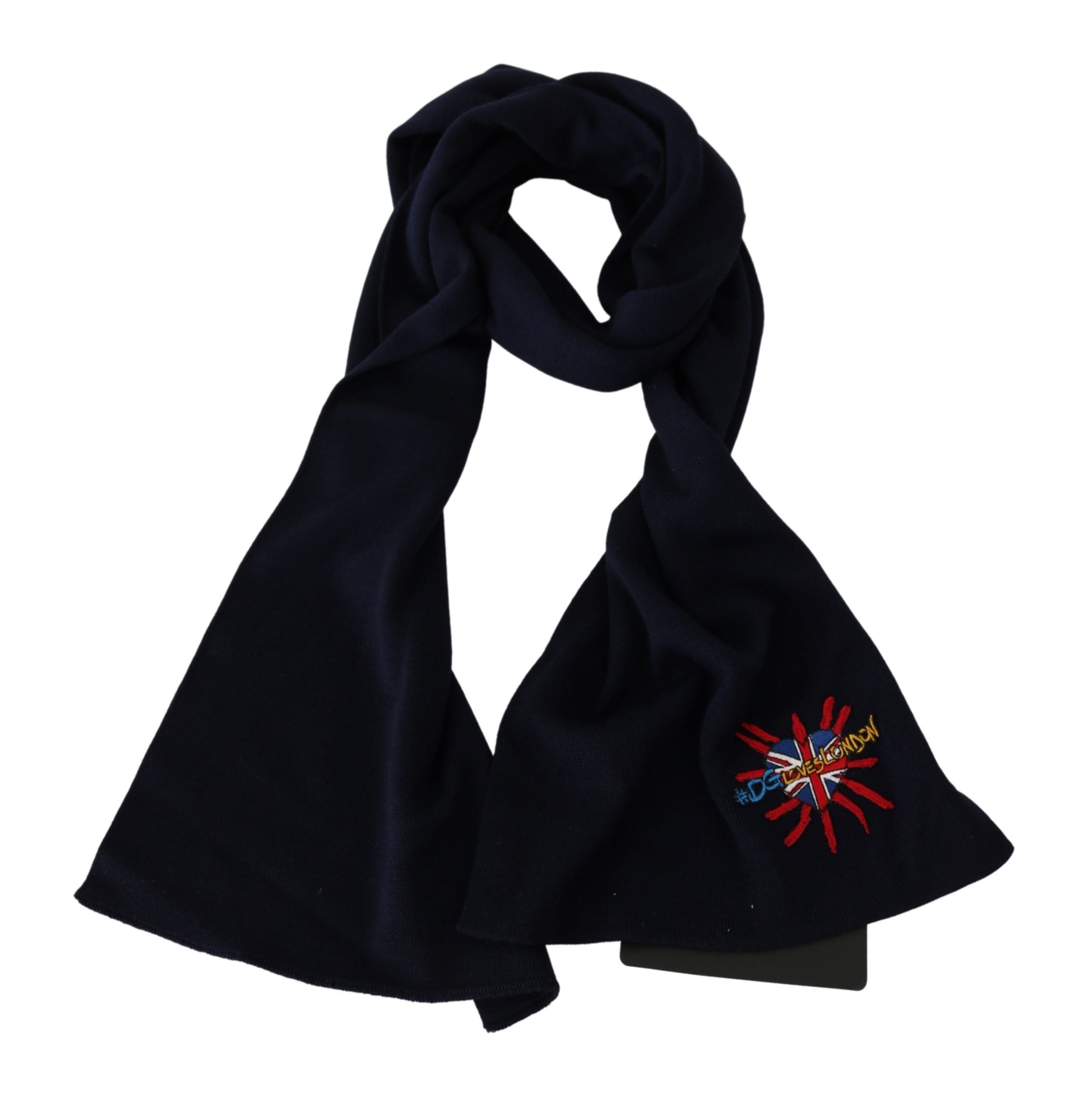 Dolce & Gabbana Elegant Virgin Wool Men's Scarf - Luksusmuotia Dolce & Gabbana - Tutustu YVES JAVANNI® 