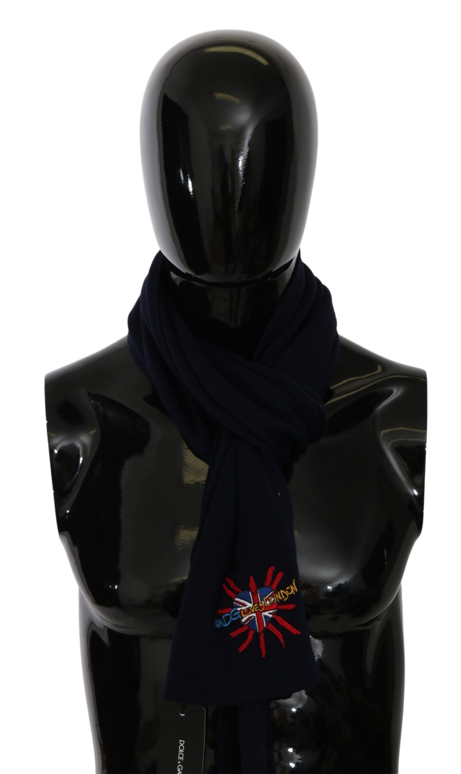 Dolce & Gabbana Elegant Virgin Wool Men's Scarf - Luksusmuotia Dolce & Gabbana - Tutustu YVES JAVANNI® 