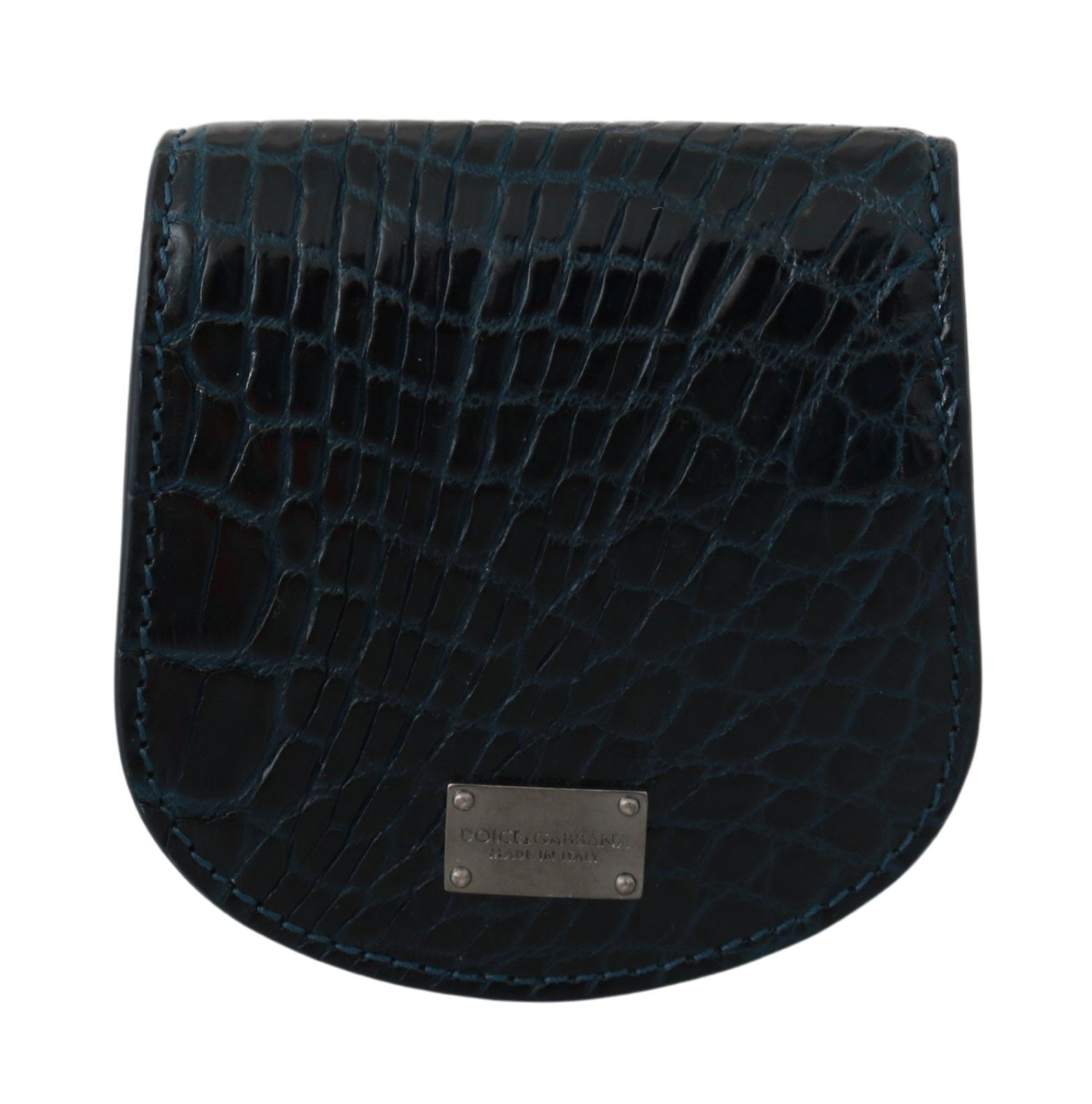 Dolce & Gabbana Exquisite Dark Blue Coin Case Wallet - Luksusmuotia Dolce & Gabbana - Tutustu YVES JAVANNI® 