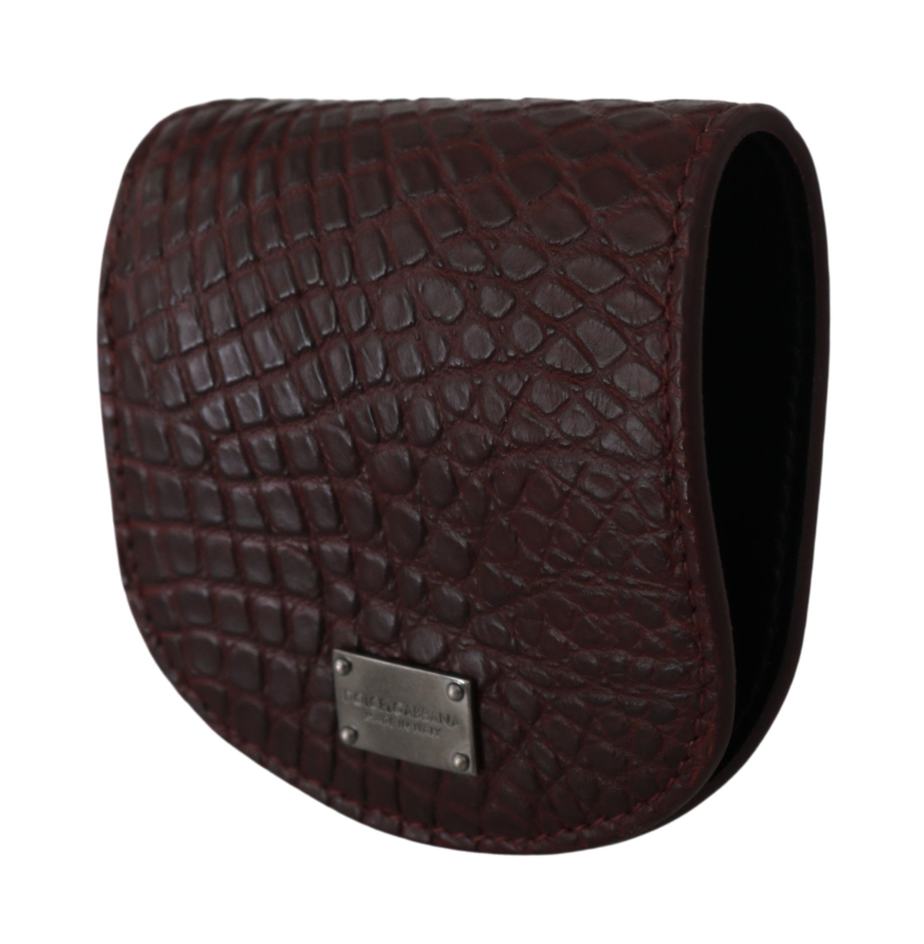 Dolce & Gabbana Refined Caimano Leather Coin Case - Luksuslaukut ja asusteet Dolce & Gabbana - Tutustu YVES JAVANNI® 