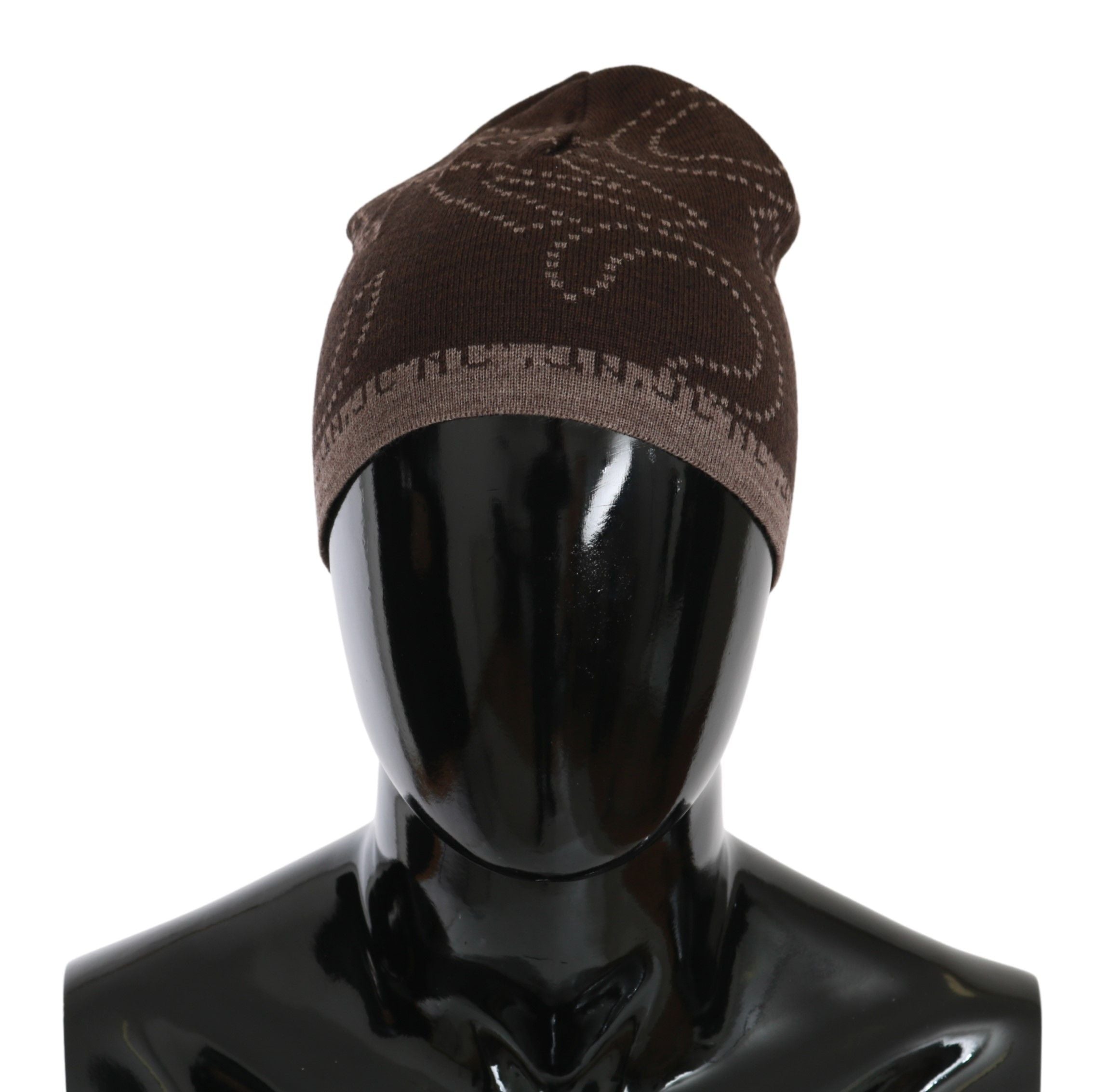 Costume National Chic Two-Tone Wool Blend Beanie - Luksuslaukut ja asusteet Costume National - Tutustu YVES JAVANNI® 