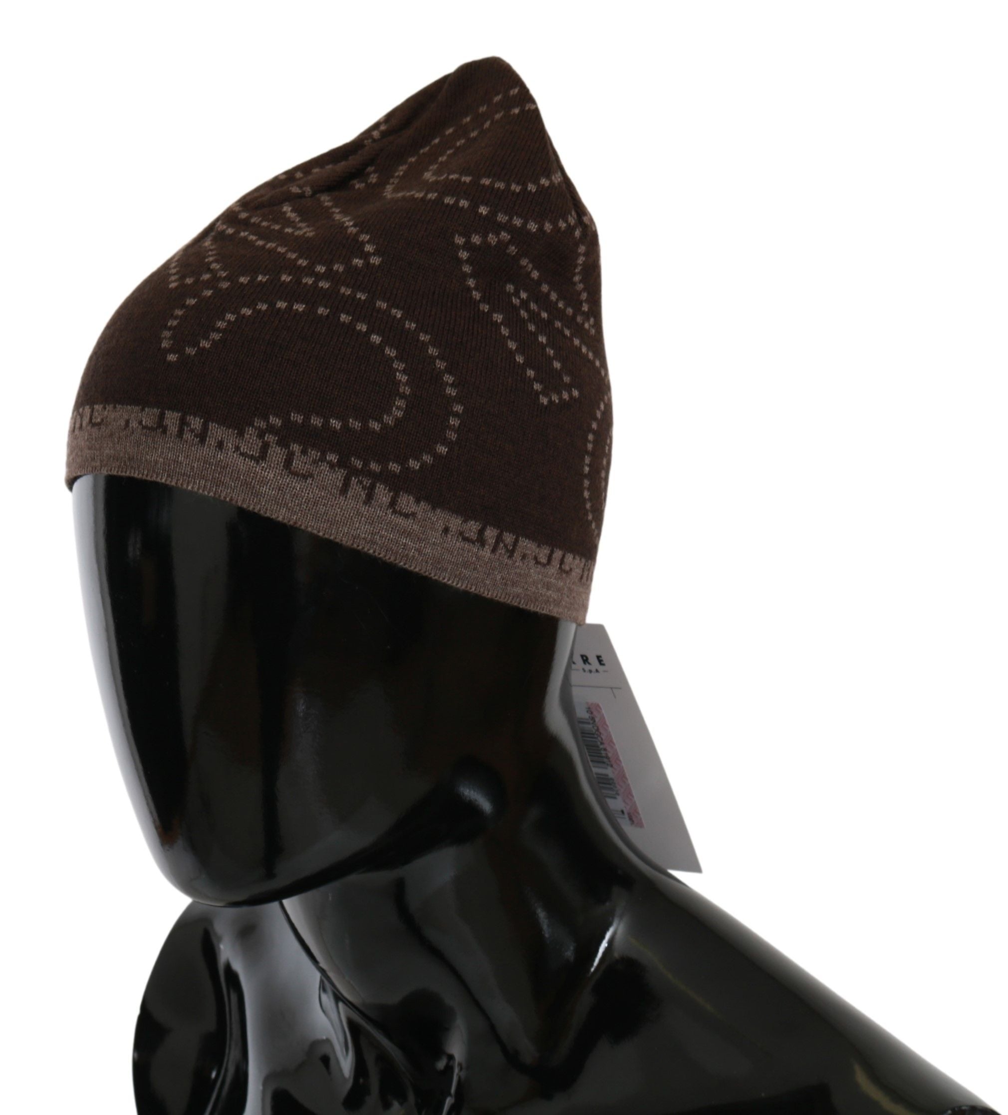 Costume National Chic Two-Tone Wool Blend Beanie - Luksuslaukut ja asusteet Costume National - Tutustu YVES JAVANNI® 