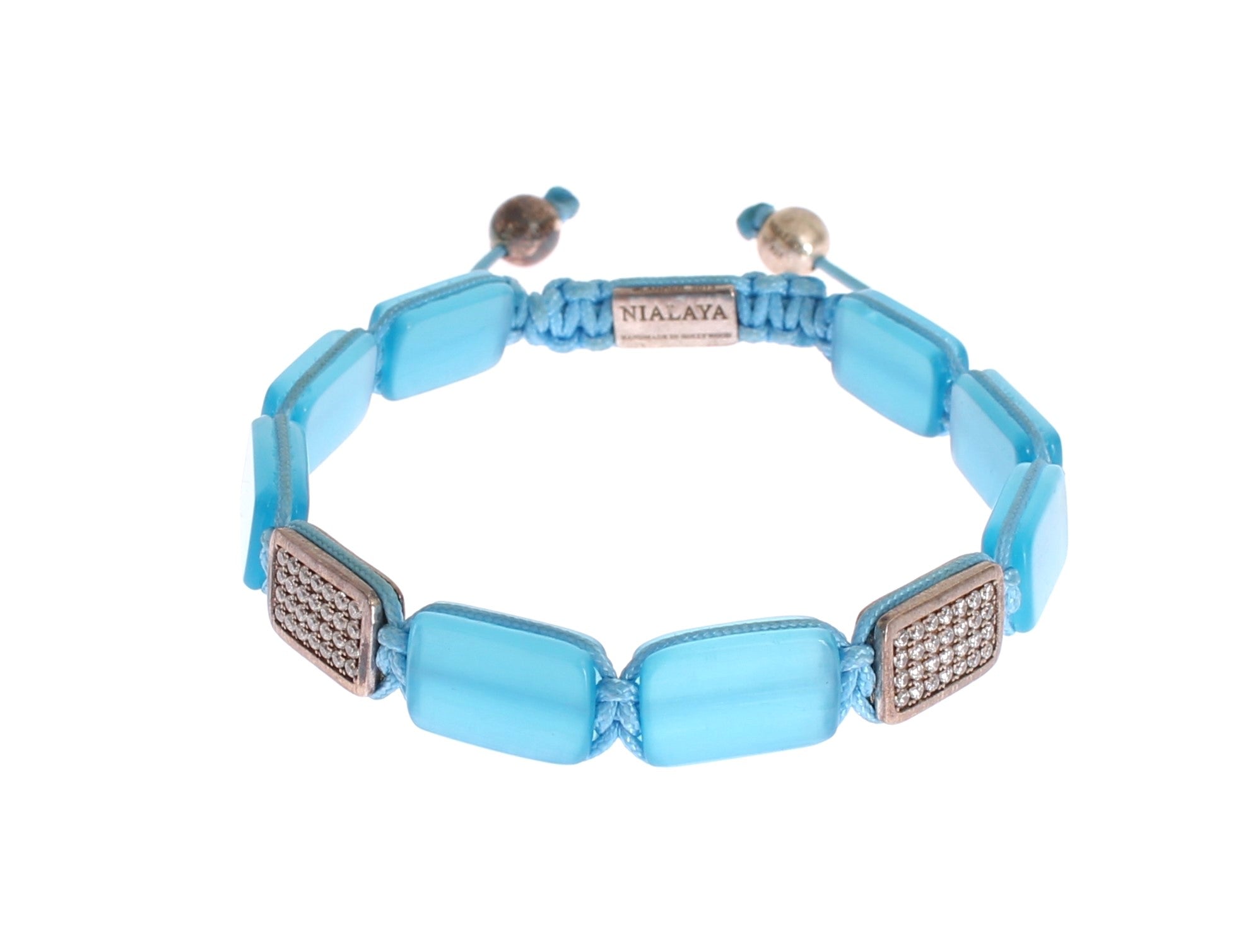 Chic Nialaya Diamond & Opal Beaded Bracelet - Luksusmuotia Nialaya - Tutustu YVES JAVANNI® 