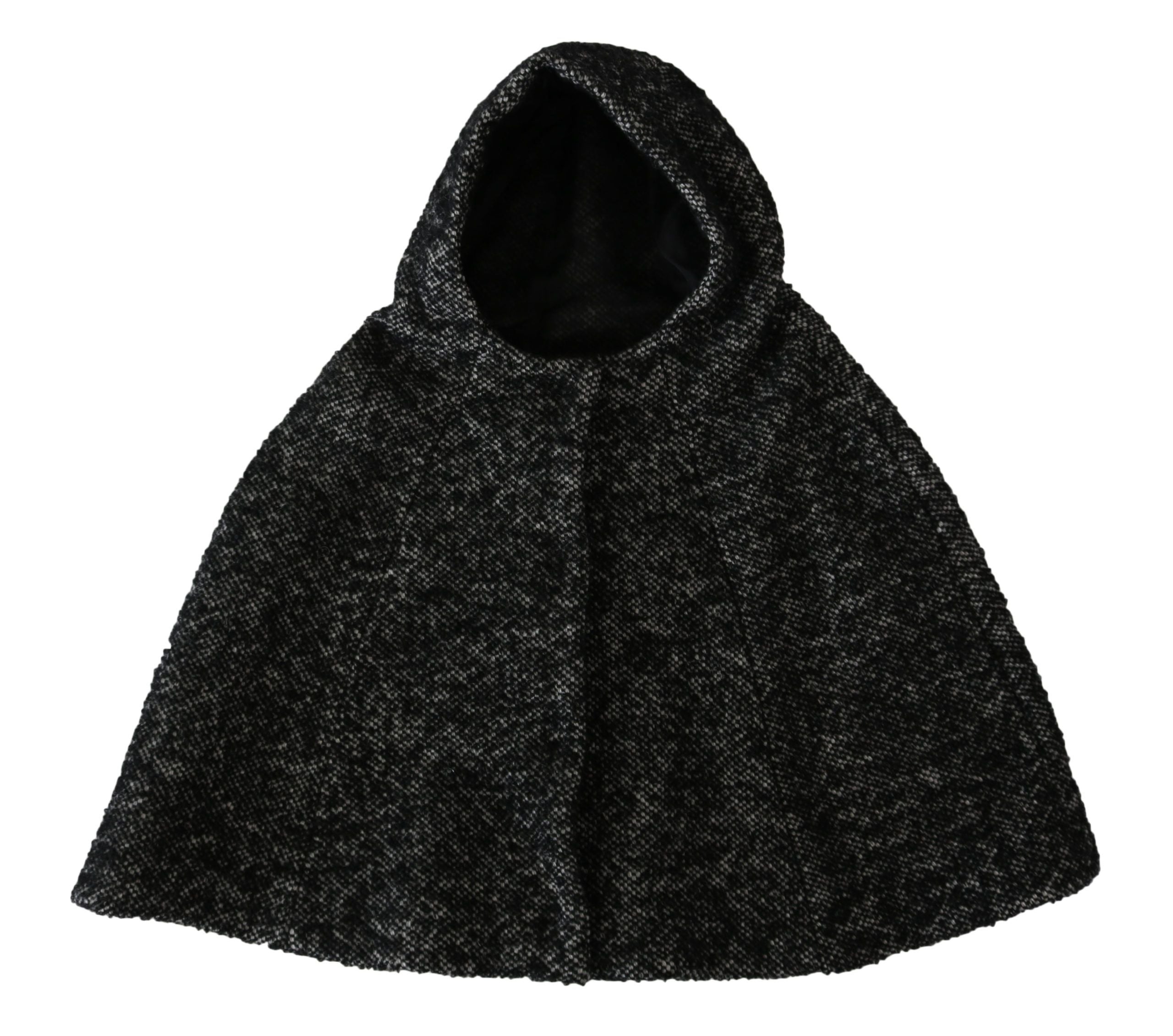 Dolce & Gabbana Elegant Gray Wool Hooded Scarf by Iconic Italian Label - Luksusmuotia Dolce & Gabbana - Tutustu YVES JAVANNI® 