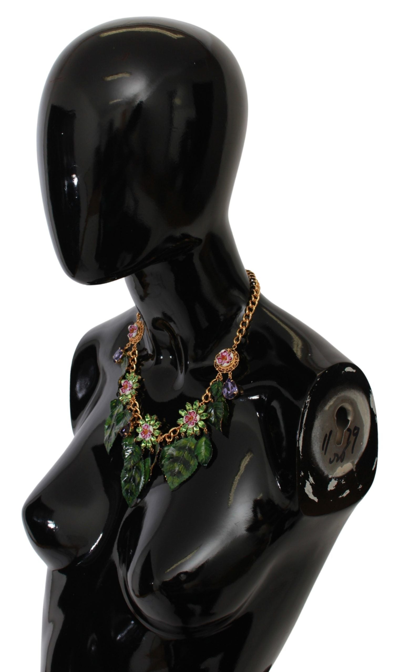 Dolce & Gabbana Elegant Floral Sicily Charm Necklace - Luksusmuotia Dolce & Gabbana - Tutustu YVES JAVANNI® 