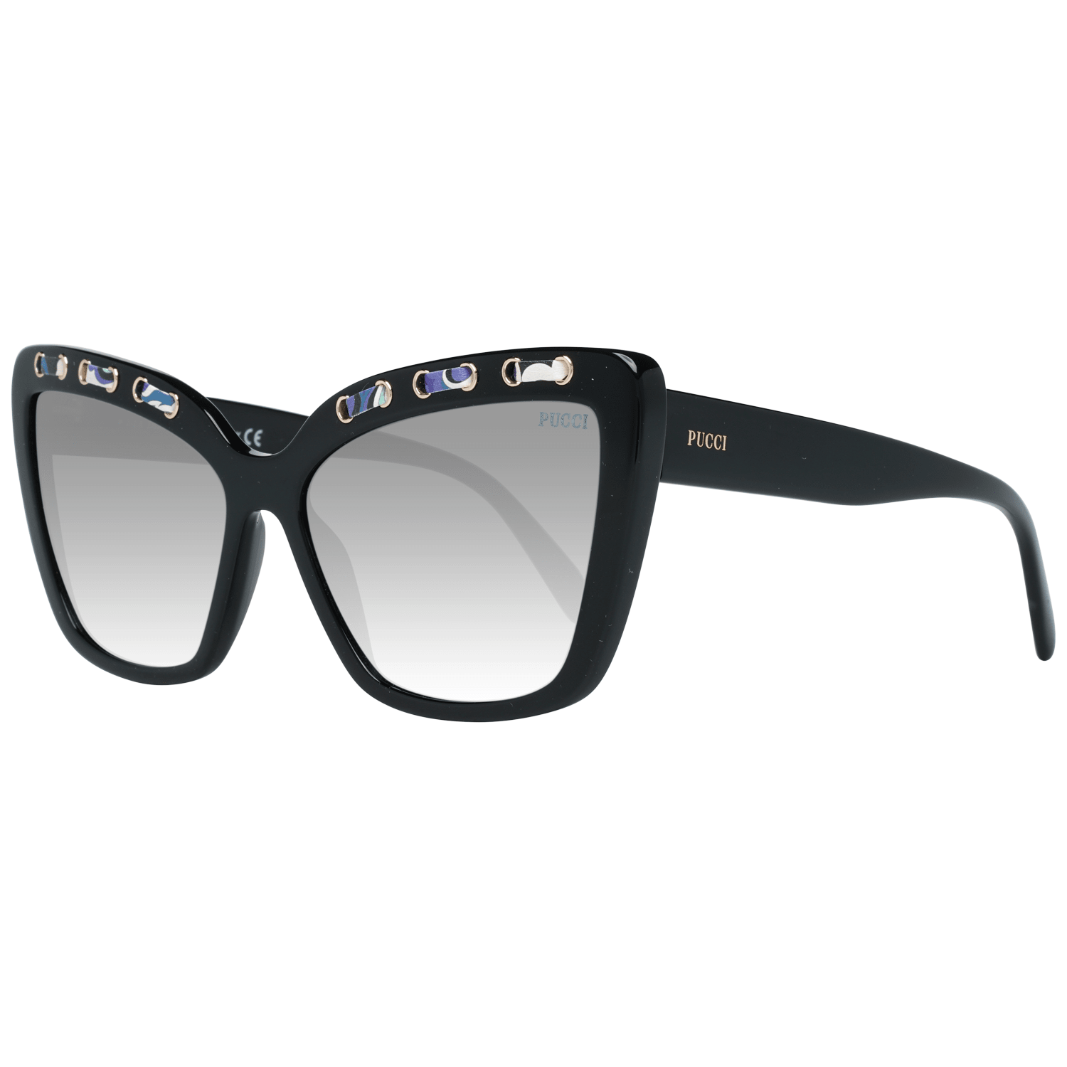 Emilio Pucci Black Women Sunglasses - Luksuslaukut ja asusteet Emilio Pucci - Tutustu YVES JAVANNI® 