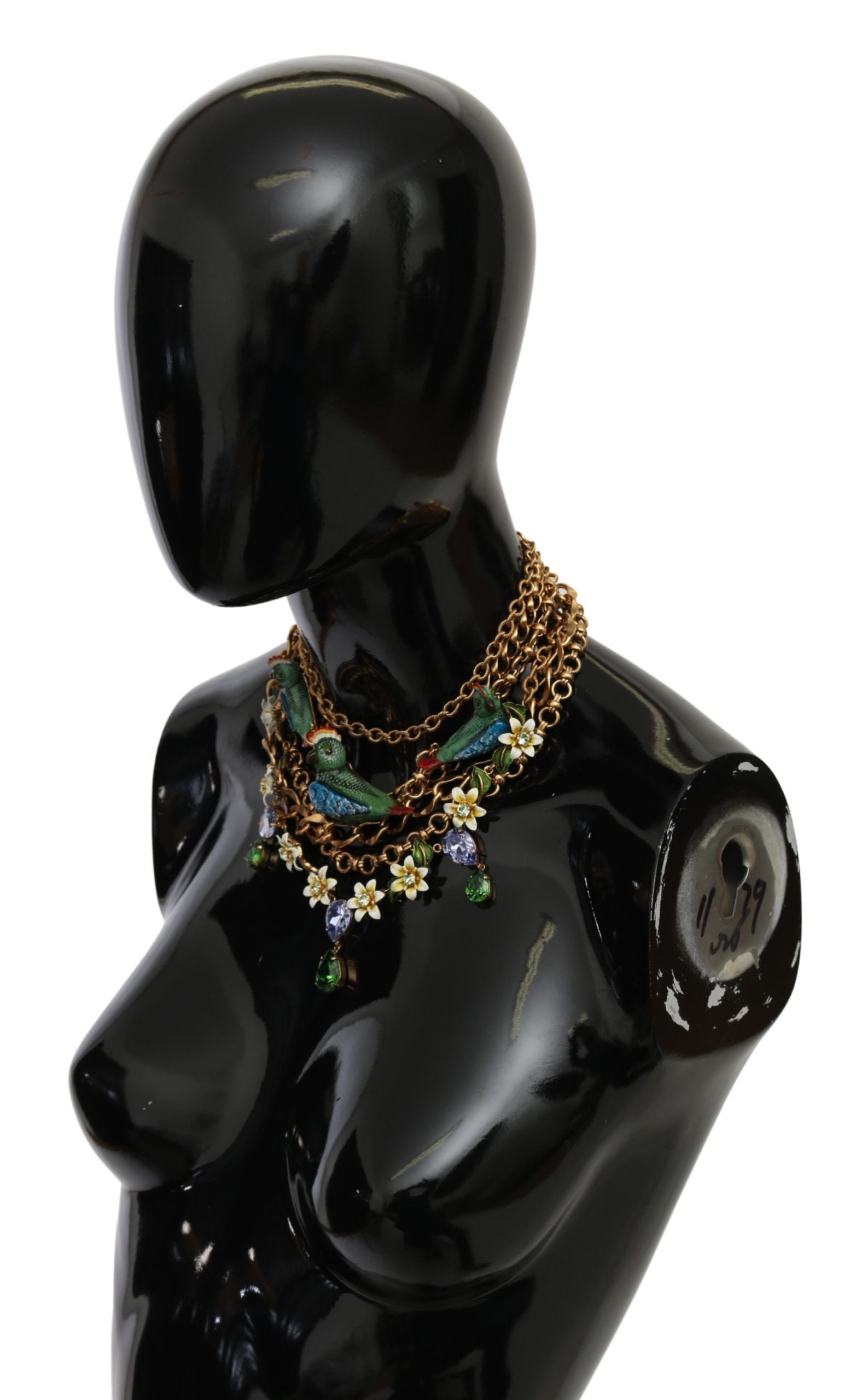 Dolce & Gabbana Exquisite Crystal and Brass Necklace - Luksusmuotia Dolce & Gabbana - Tutustu YVES JAVANNI® 