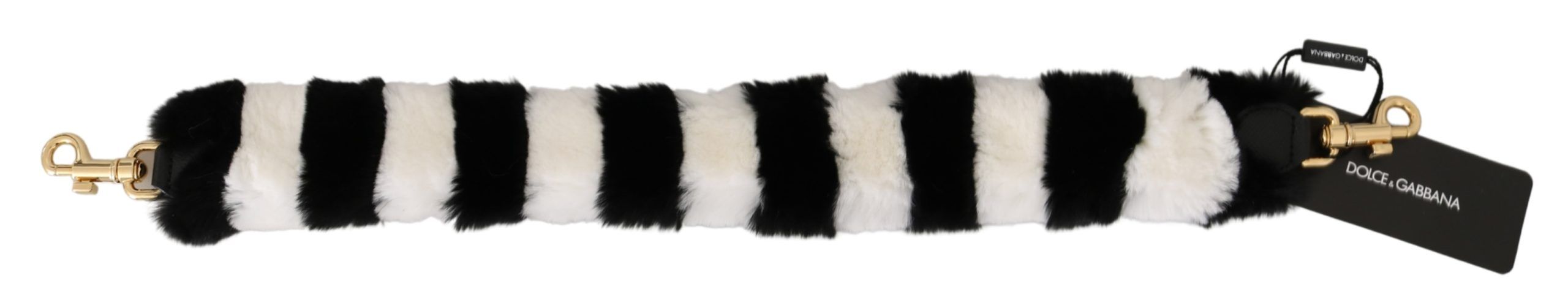 Dolce & Gabbana Elegant Fur Shoulder Strap Accessory - Luksuslaukut ja asusteet Dolce & Gabbana - Tutustu YVES JAVANNI® 