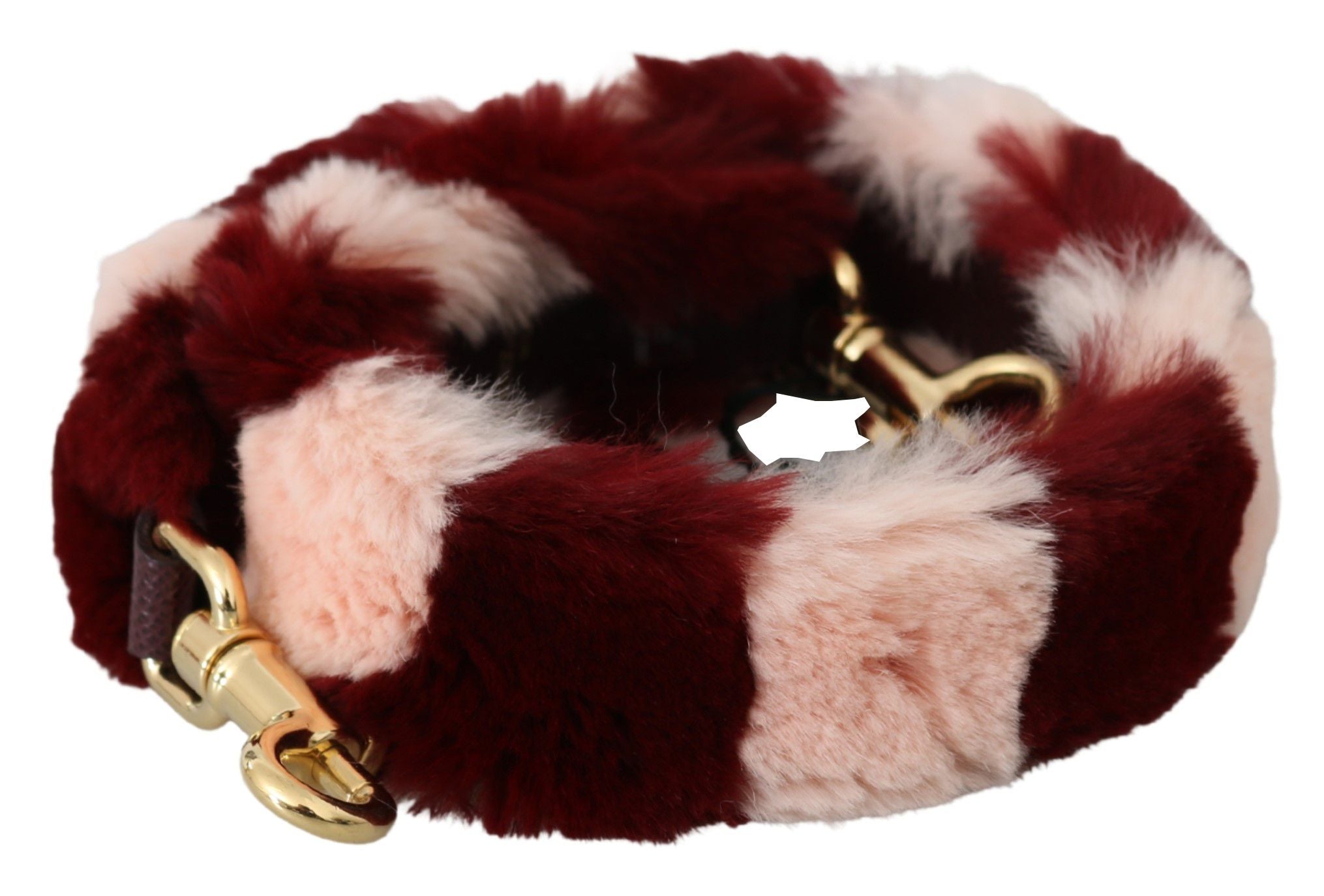 Dolce & Gabbana Bordeaux Pink Fur Shoulder Strap Luxury Accessory - Luksuslaukut ja asusteet Dolce & Gabbana - Tutustu YVES JAVANNI® 