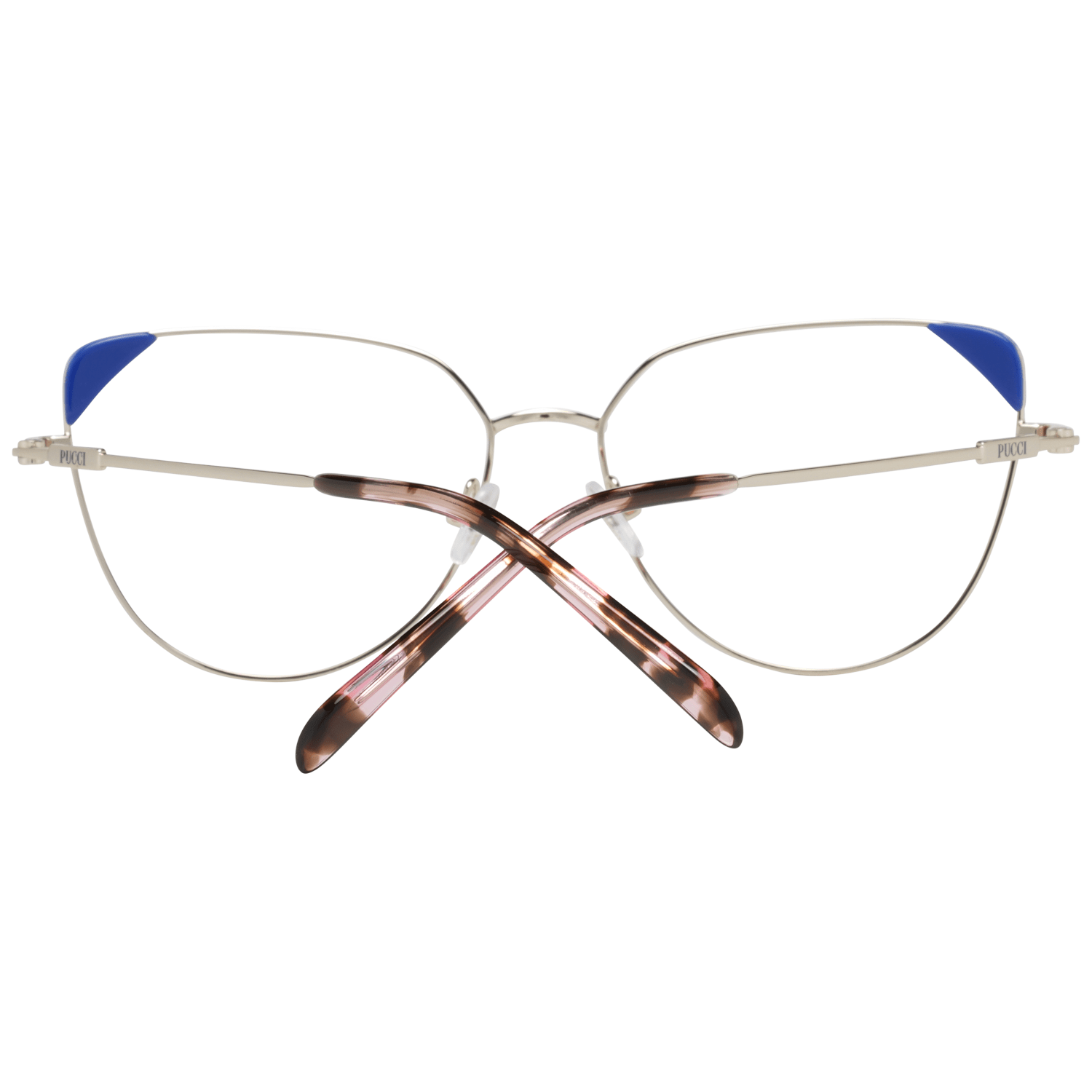 Emilio Pucci Gold Women Optical Frames - Luksuslaukut ja asusteet Emilio Pucci - Tutustu YVES JAVANNI® 