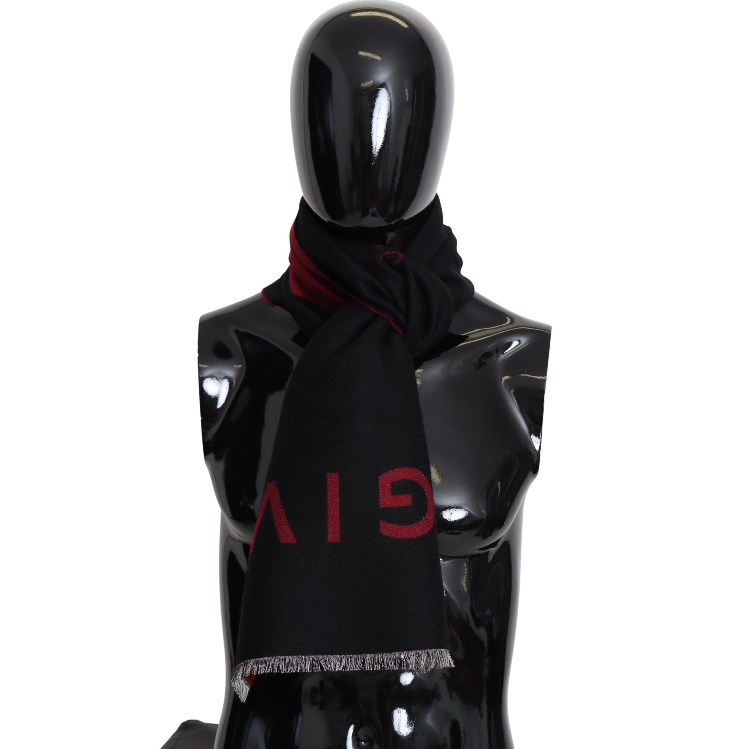 Givenchy Elegant Unisex Wool Silk Blend Scarf - Luxury from Givenchy - Shop at YVES JAVANNI