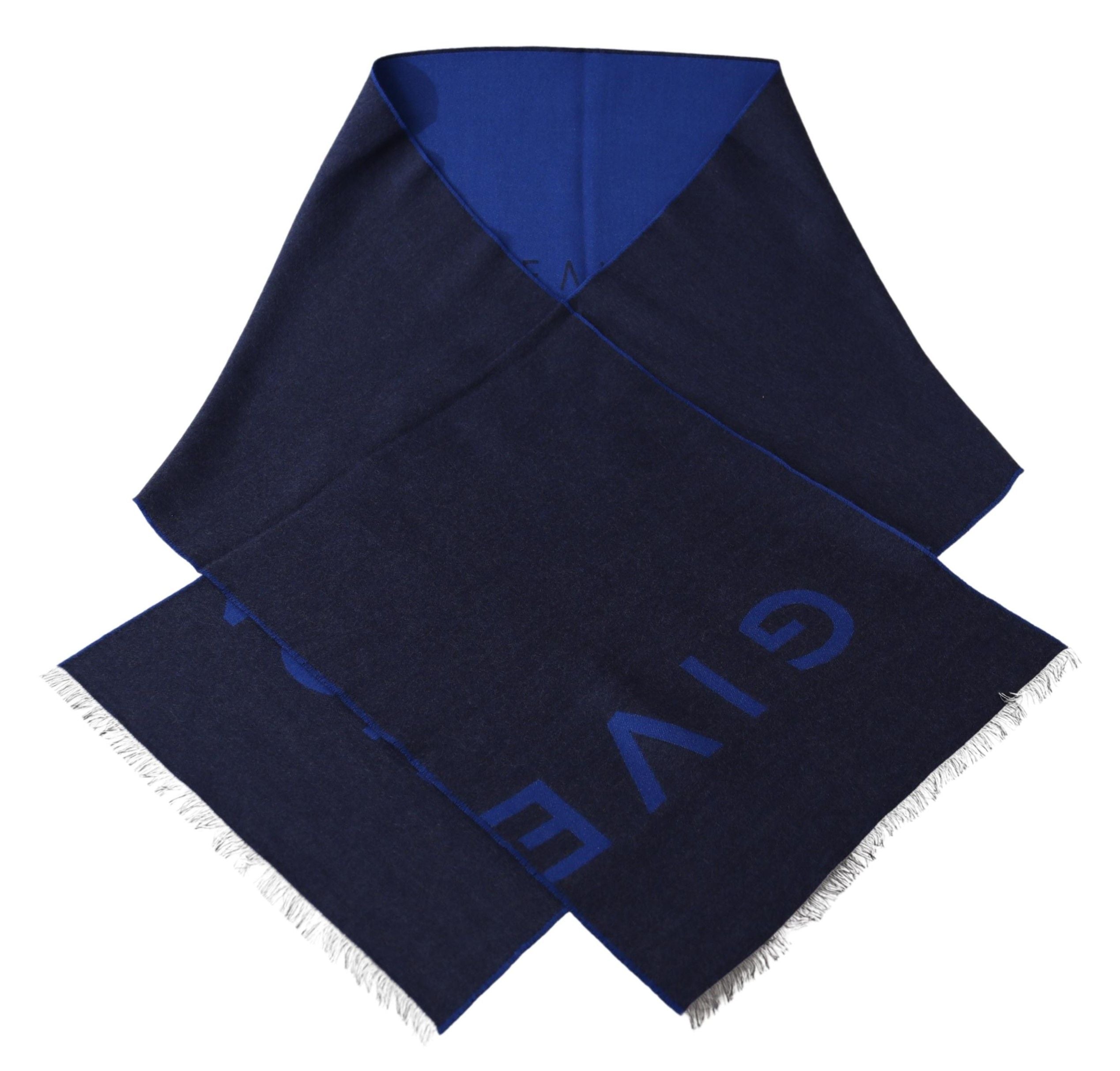 Givenchy Elegant Unisex Wool Silk Blend Scarf - Luksuslaukut ja asusteet Givenchy - Tutustu YVES JAVANNI® 