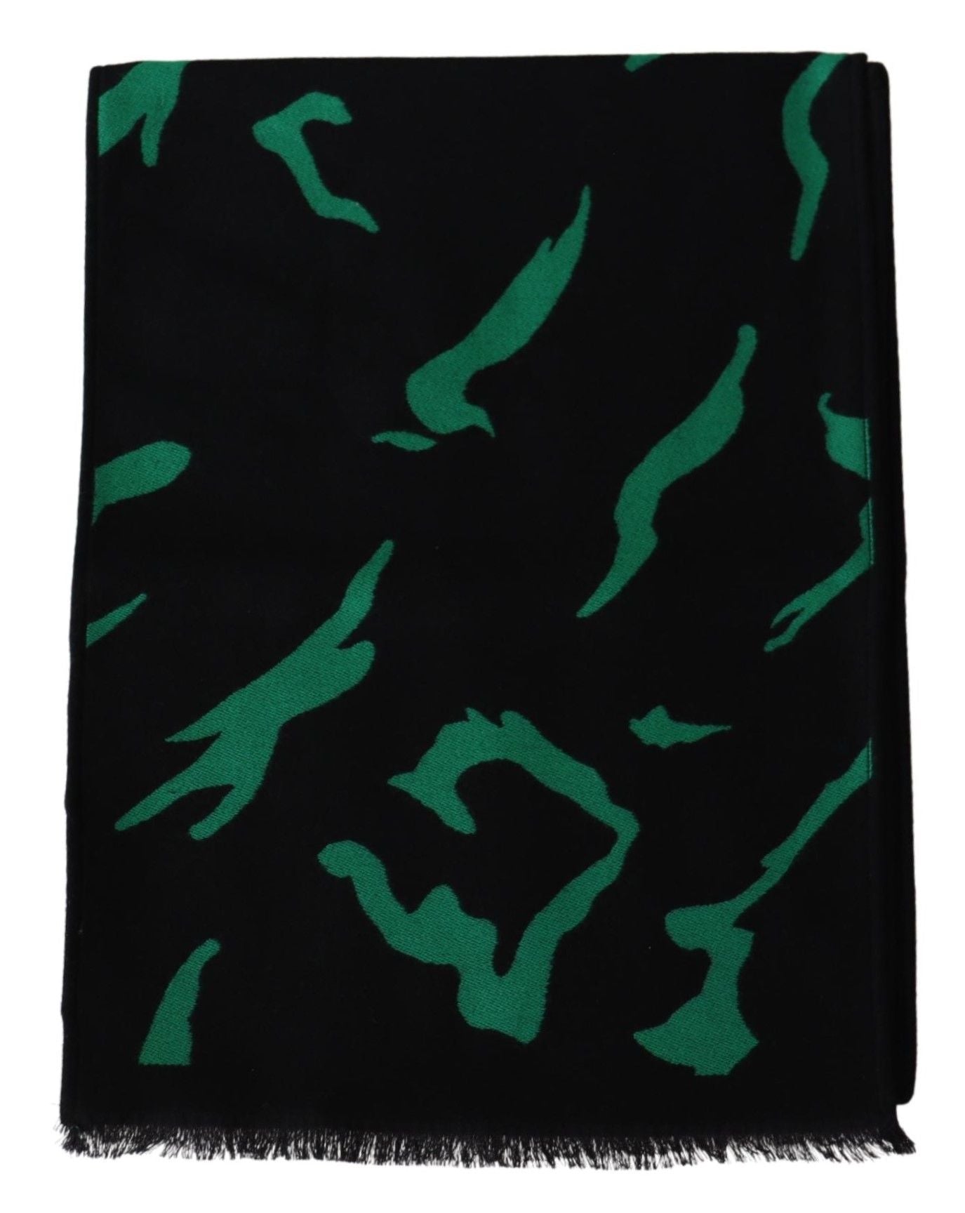 Givenchy Elegant Wool Silk Black Unisex Scarf - Luksuslaukut ja asusteet Givenchy - Tutustu YVES JAVANNI® 