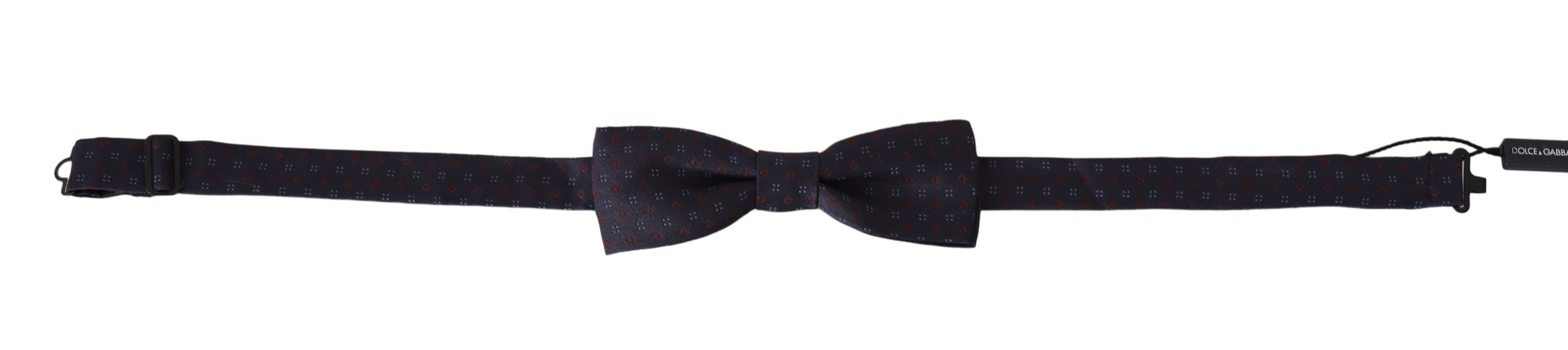 Dolce & Gabbana Stunning Gray Patterned Silk Bow Tie - Luksusmuotia Dolce & Gabbana - Tutustu YVES JAVANNI® 