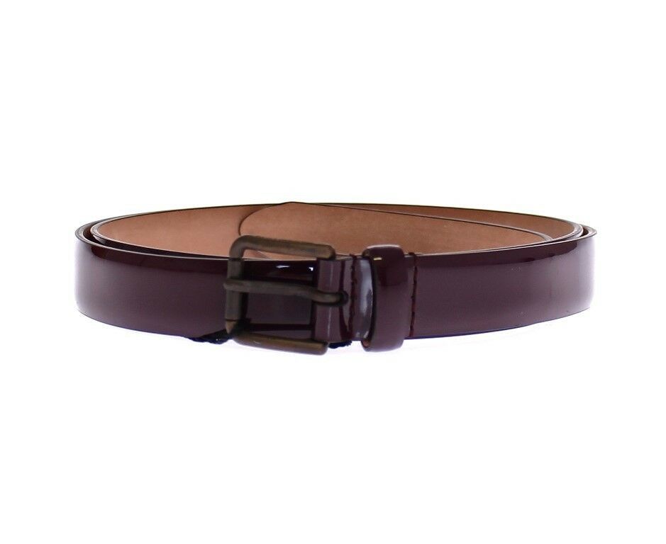 Dolce & Gabbana Elegant Purple Leather Belt - Luksusmuotia Dolce & Gabbana - Tutustu YVES JAVANNI® 