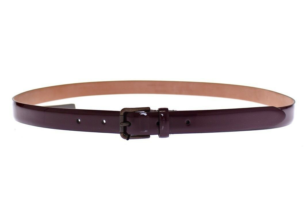 Dolce & Gabbana Elegant Purple Leather Belt - Luksusmuotia Dolce & Gabbana - Tutustu YVES JAVANNI® 