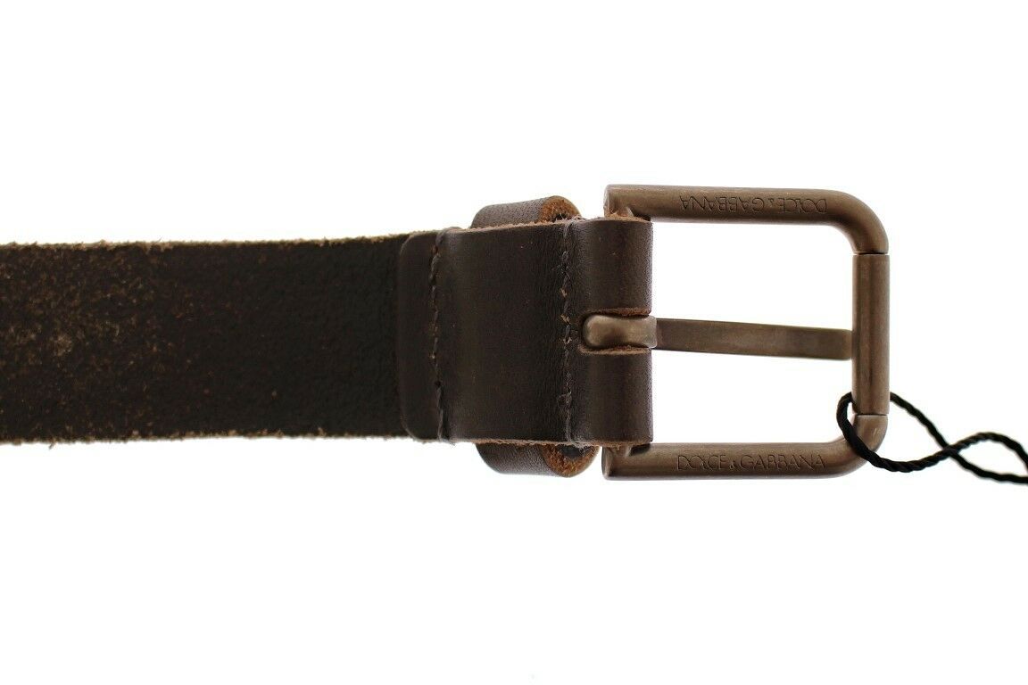 Dolce & Gabbana Elegant Leather-Cotton Fusion Men's Belt - Luksuslaukut ja asusteet Dolce & Gabbana - Tutustu YVES JAVANNI® 