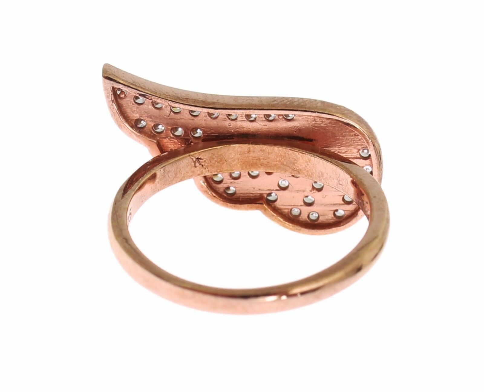 Nialaya Elegant Pink Gold CZ Crystal Ring - Luksusmuotia Nialaya - Tutustu YVES JAVANNI® 