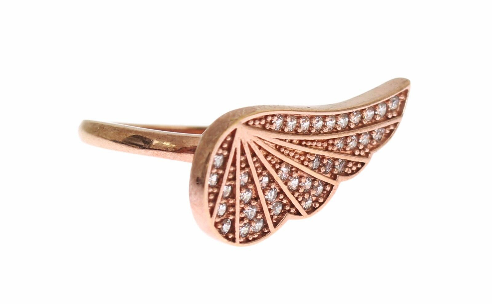 Nialaya Elegant Pink Gold CZ Crystal Ring - Luksusmuotia Nialaya - Tutustu YVES JAVANNI® 