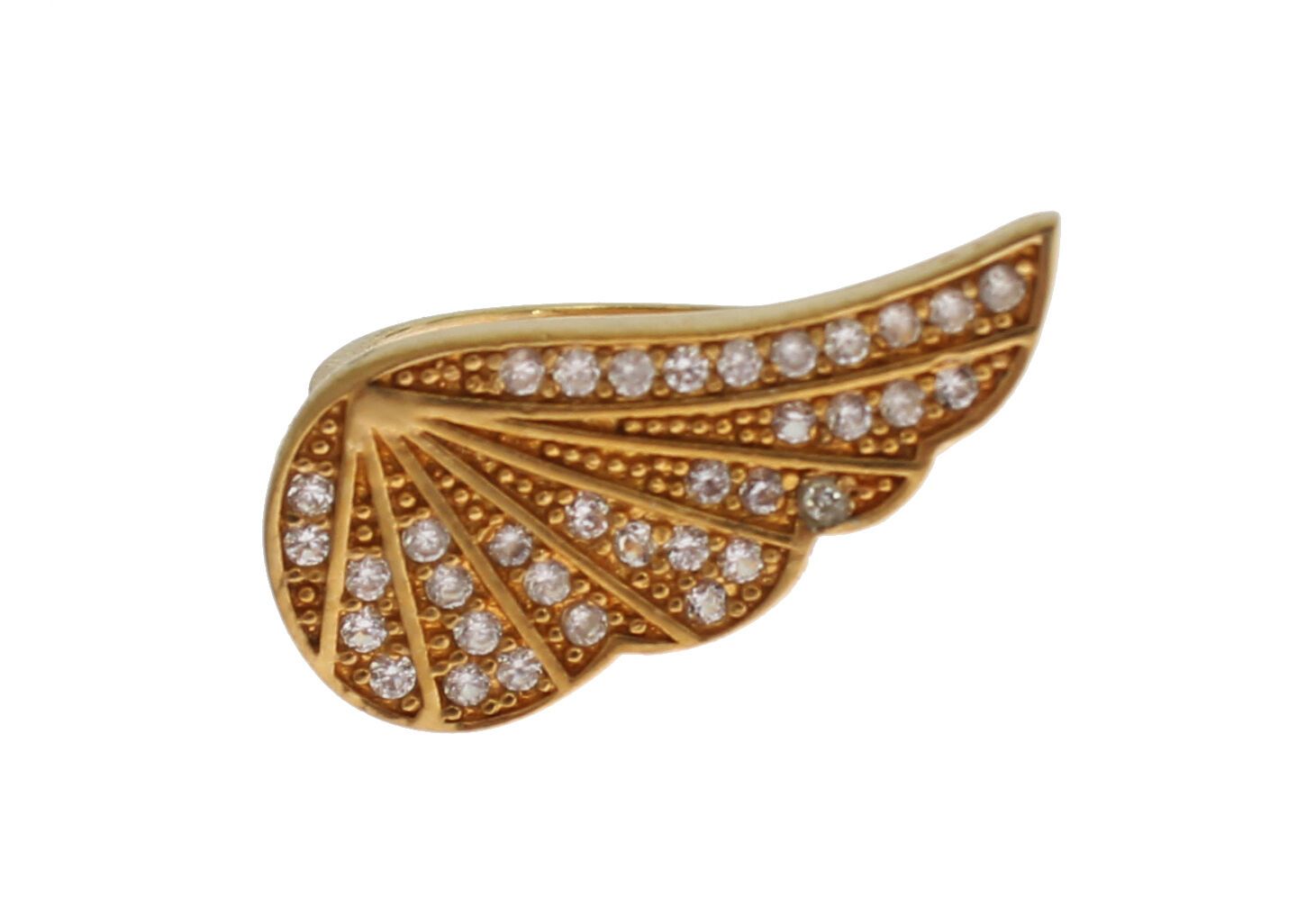 Nialaya Glamorous Gold Plated Crystal Ring - Luksusmuotia Nialaya - Tutustu YVES JAVANNI® 