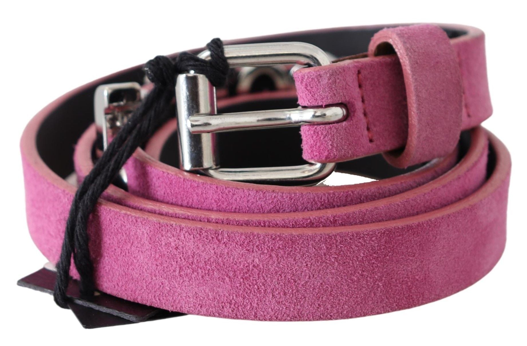 Just Cavalli Fuschia Pink Leather Waist Belt - Luksuslaukut ja asusteet Just Cavalli - Tutustu YVES JAVANNI® 