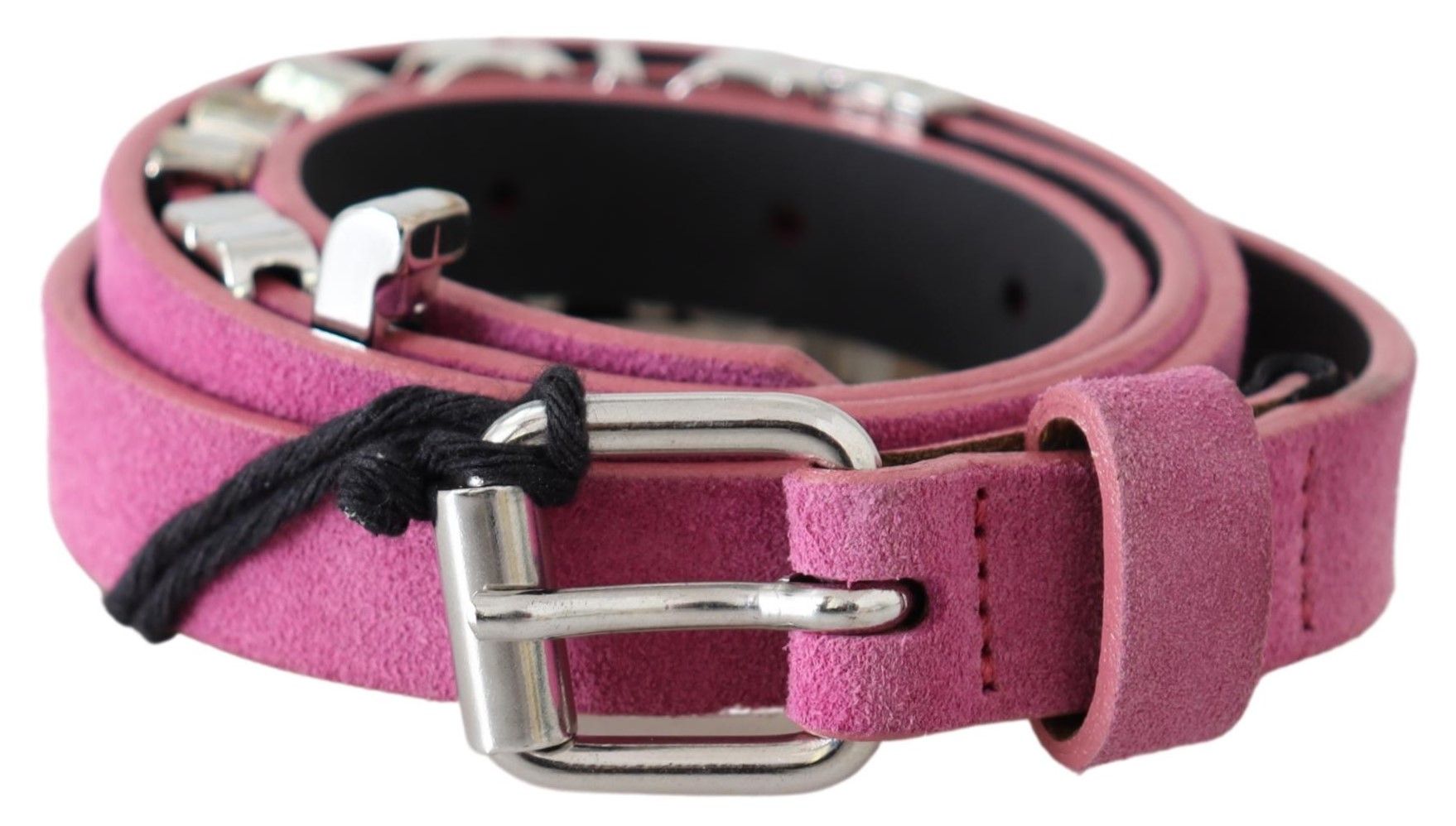 Just Cavalli Fuschia Pink Leather Waist Belt - Luksuslaukut ja asusteet Just Cavalli - Tutustu YVES JAVANNI® 