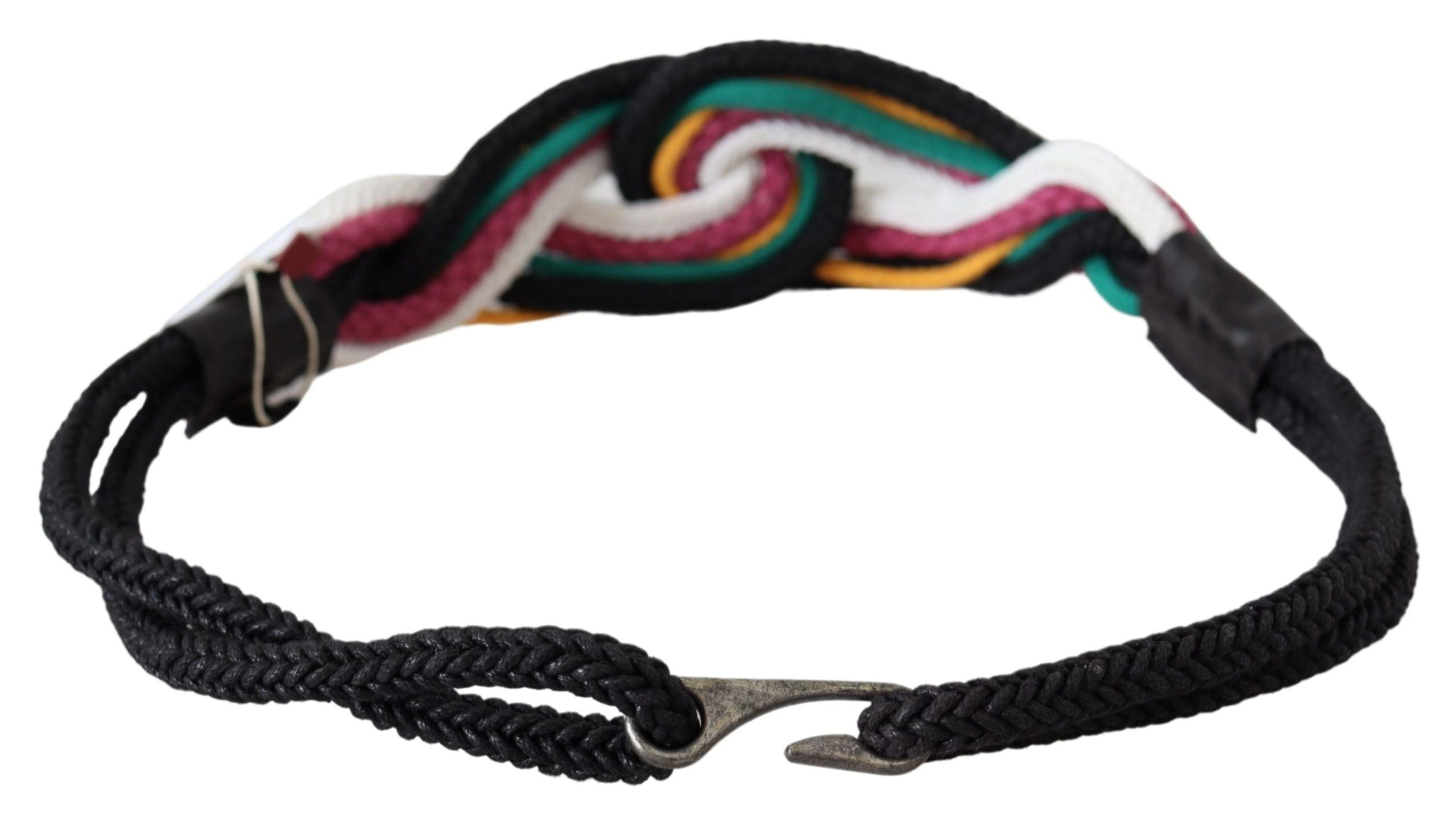 Costume National Chic Multicolor Twisted Rope Belt - Luksuslaukut ja asusteet Costume National - Tutustu YVES JAVANNI® 