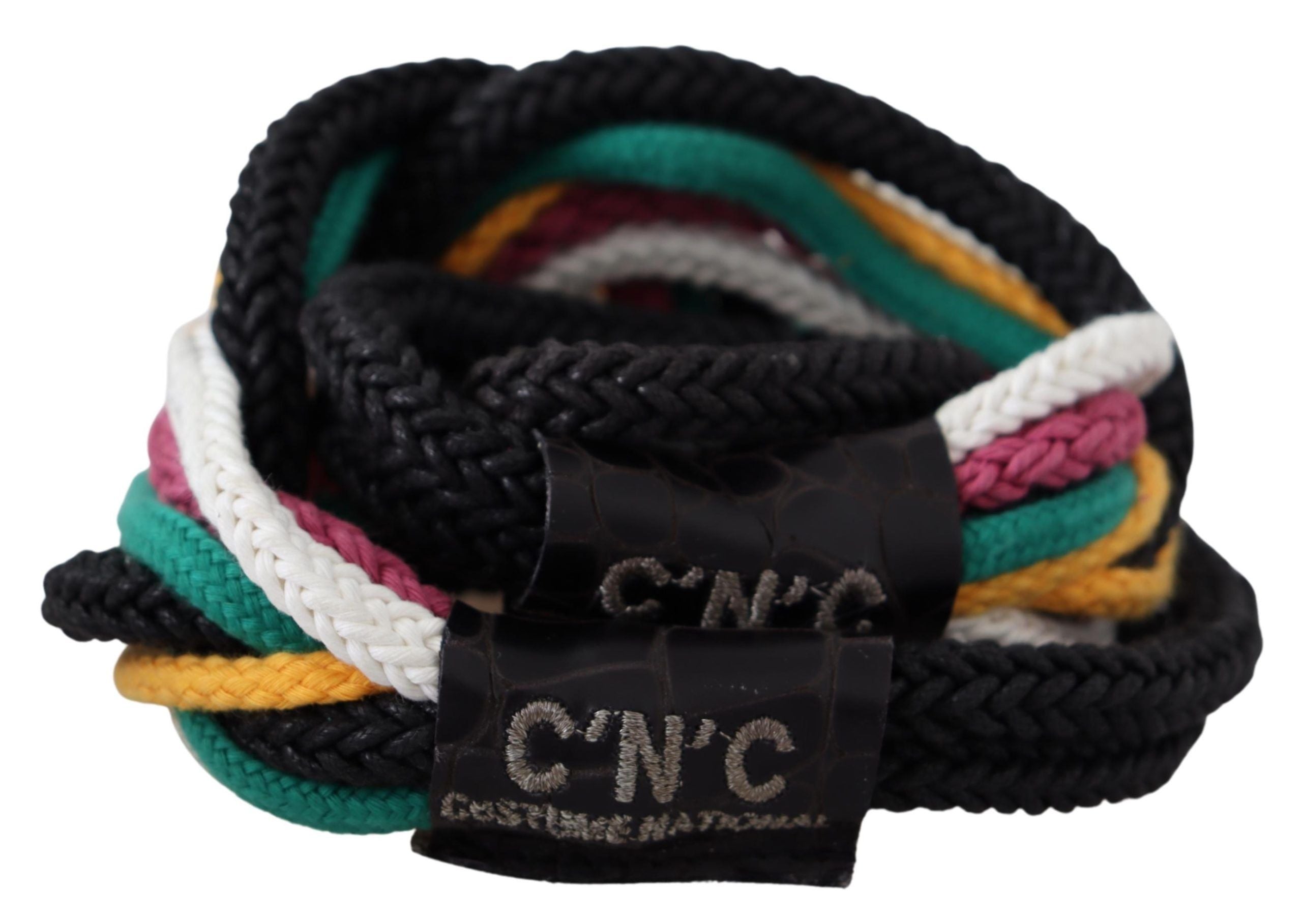 Costume National Chic Multicolor Twisted Rope Belt - Luksuslaukut ja asusteet Costume National - Tutustu YVES JAVANNI® 