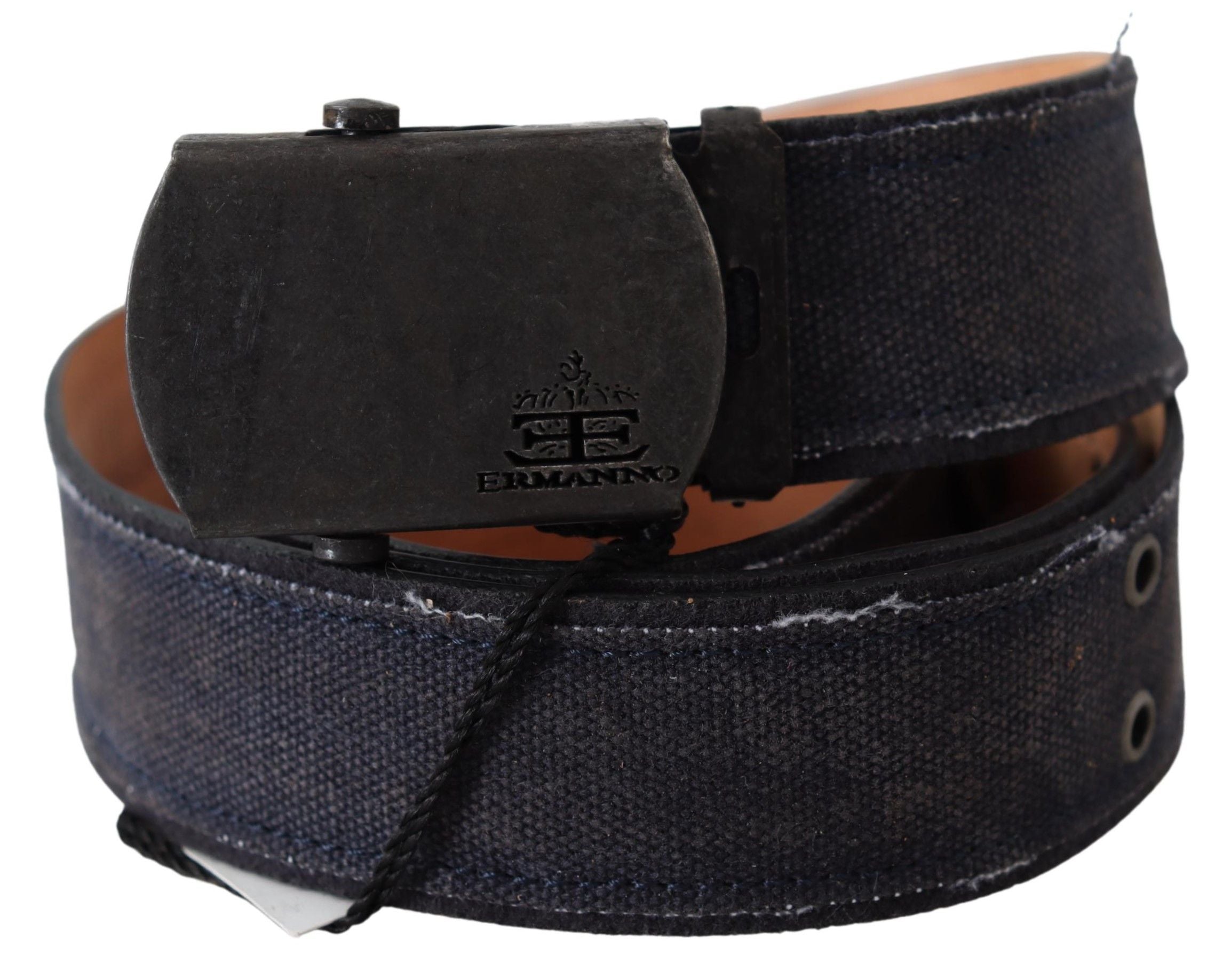 Ermanno Scervino Chic Blue Leather Waist Belt - Luksusmuotia Ermanno Scervino - Tutustu YVES JAVANNI® 