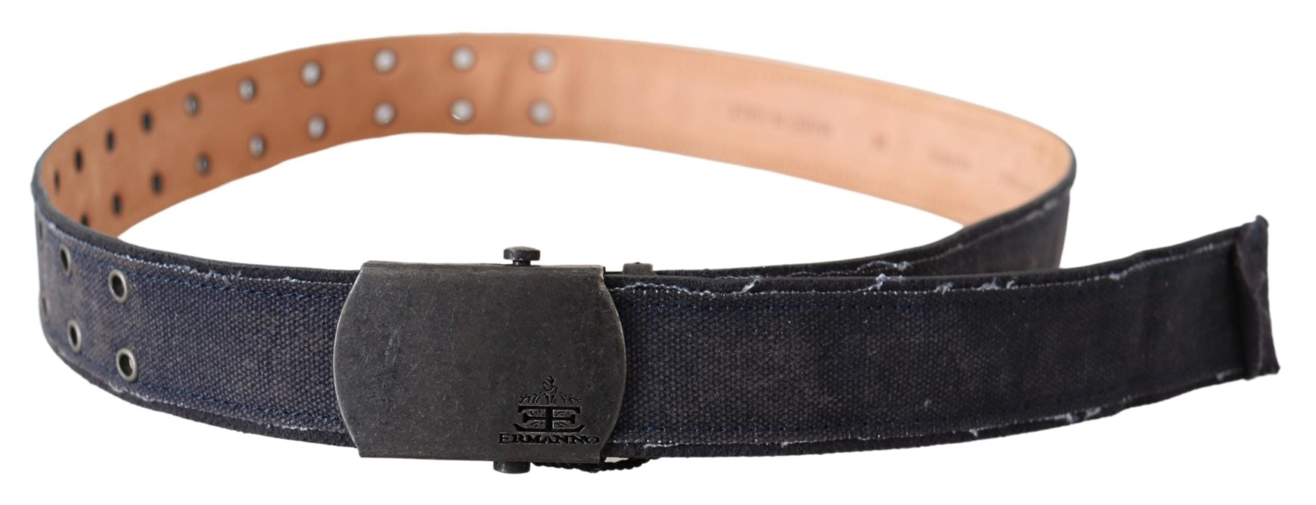 Ermanno Scervino Chic Blue Leather Waist Belt - Luksuslaukut ja asusteet Ermanno Scervino - Tutustu YVES JAVANNI® 