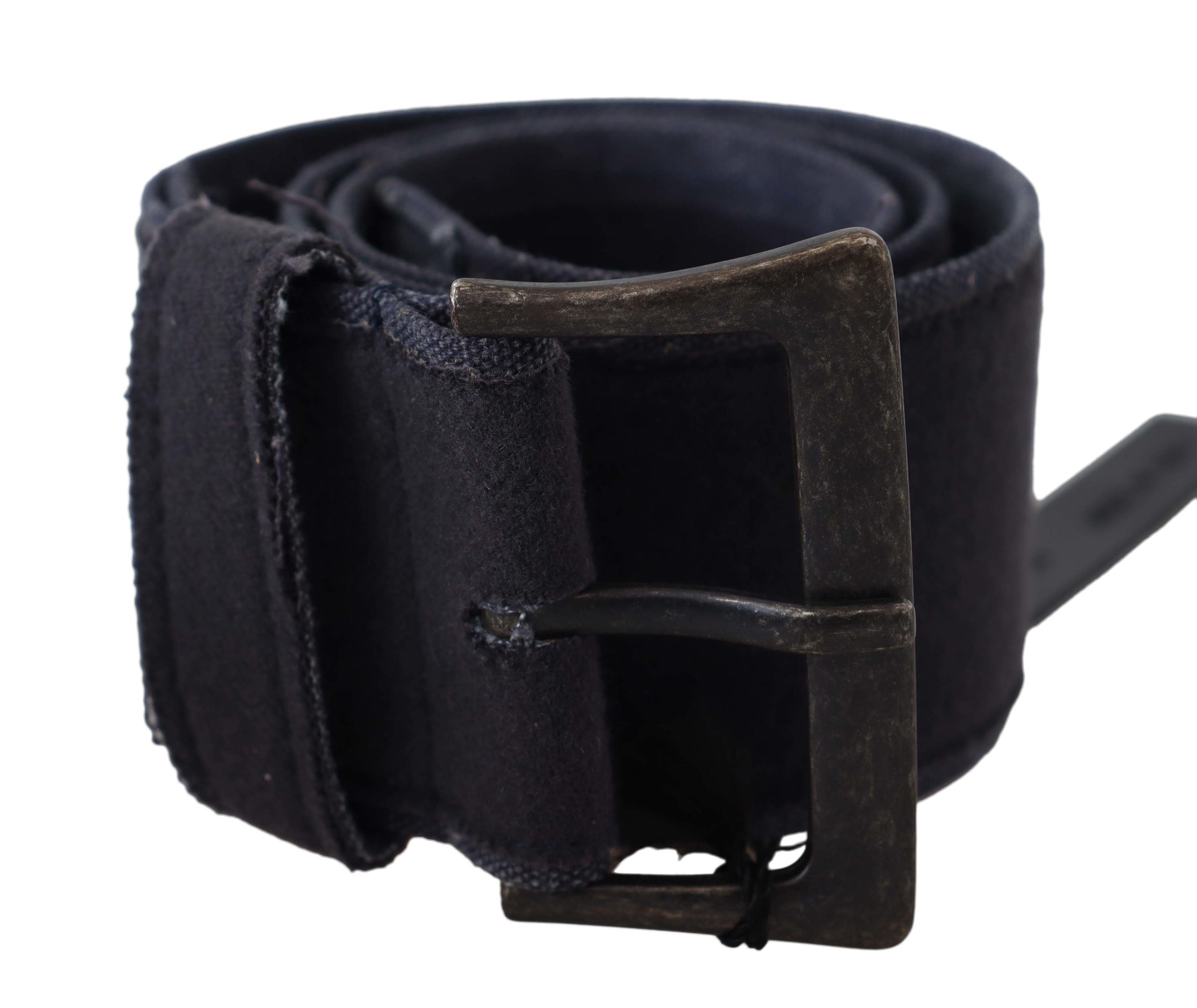 Ermanno Scervino Elegant Black Leather Classic Belt - Luksusmuotia Ermanno Scervino - Tutustu YVES JAVANNI® 