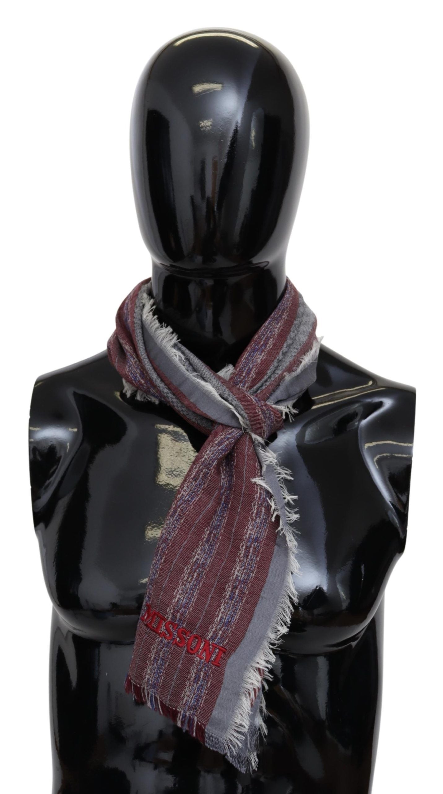 Missoni Chic Multicolor Wool Blend Designer Scarf - Luksuslaukut ja asusteet Missoni - Tutustu YVES JAVANNI® 