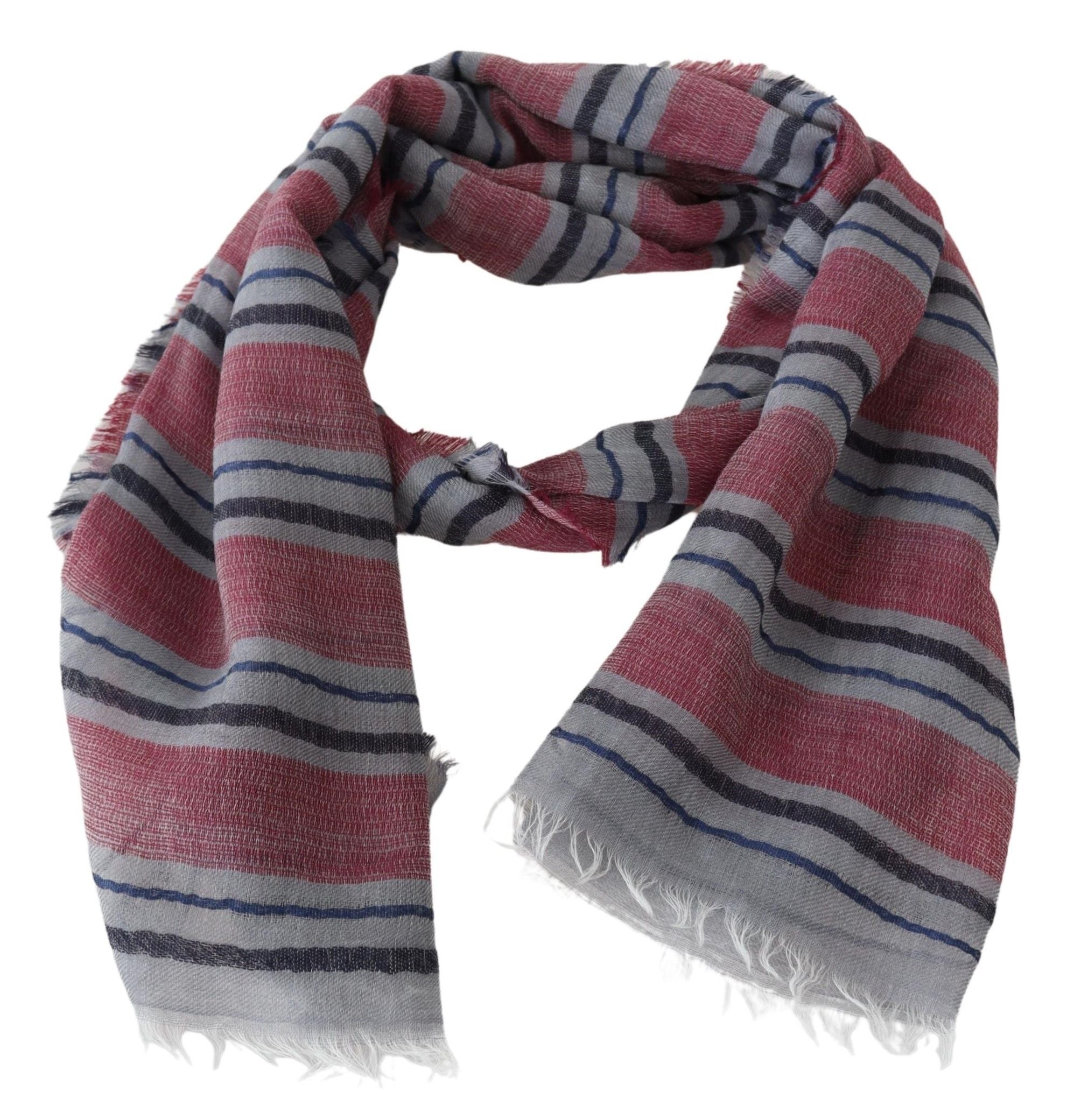 Missoni Elegant Multicolor Striped Wool Scarf - Luksusmuotia Missoni - Tutustu YVES JAVANNI® 