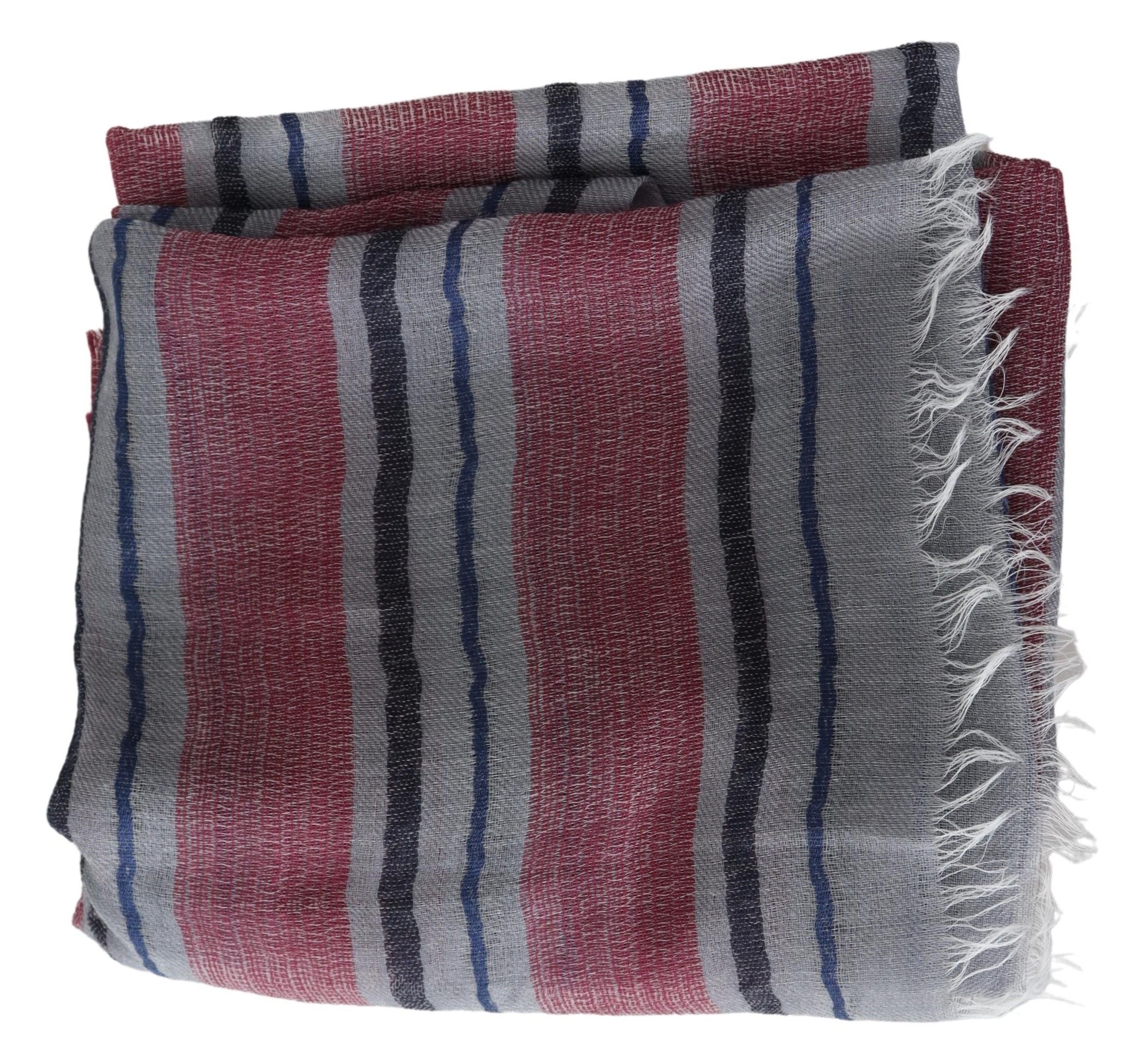 Missoni Elegant Multicolor Striped Wool Scarf - Luksuslaukut ja asusteet Missoni - Tutustu YVES JAVANNI® 