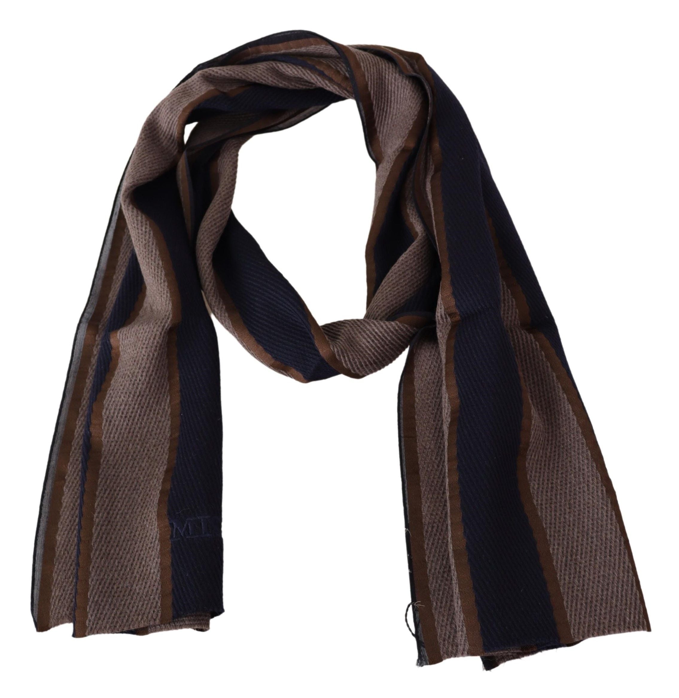 Missoni Elegant Striped Wool Scarf - Luksusmuotia Missoni - Tutustu YVES JAVANNI® 