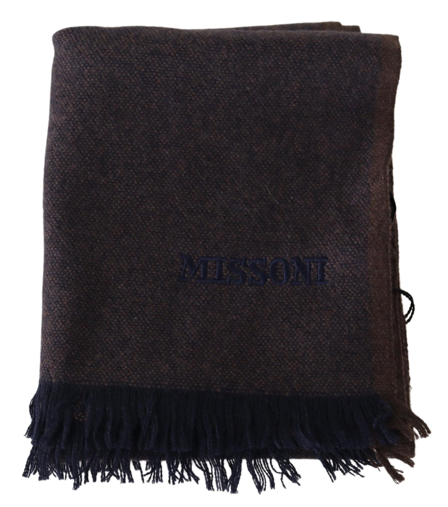 Missoni Elegant Cashmere Unisex Fringed Scarf - Luxury from Missoni - Shop at YVES JAVANNI