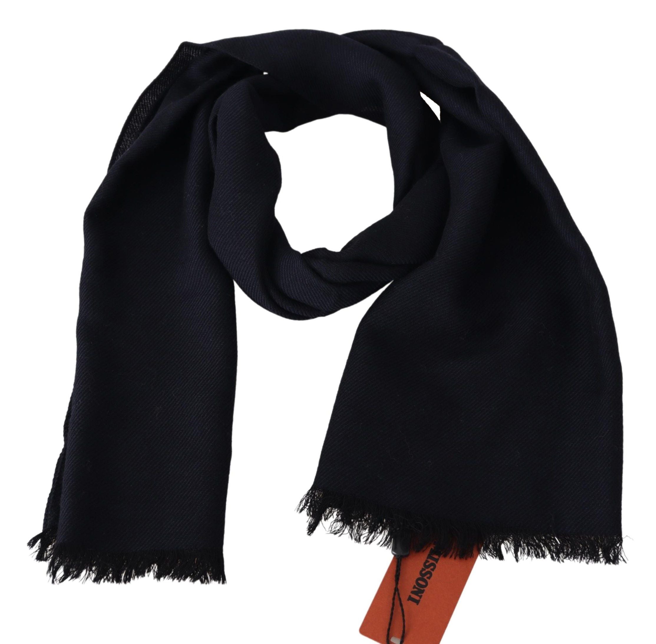 Missoni Elegant Black Wool Unisex Scarf - Luksusmuotia Missoni - Tutustu YVES JAVANNI® 