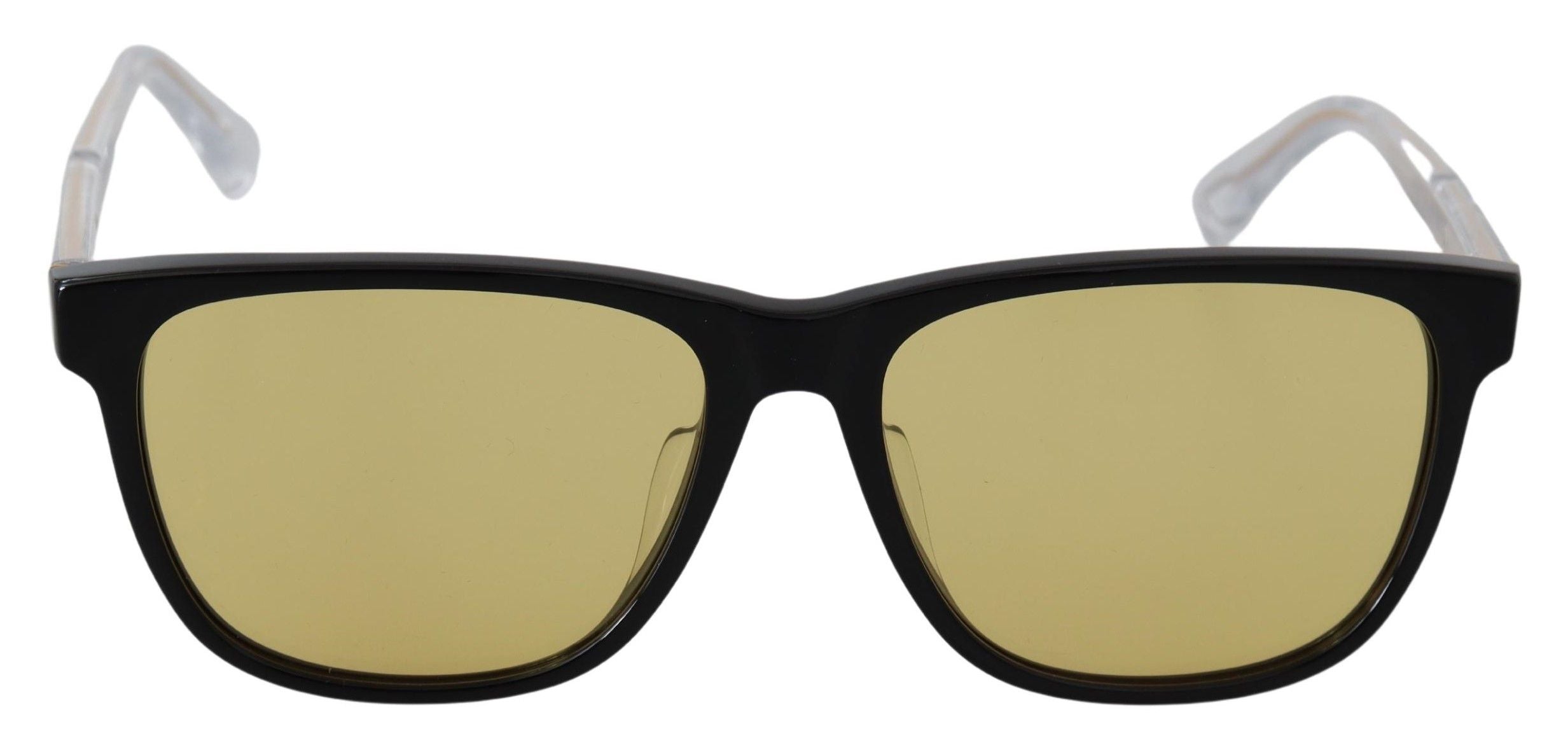 Diesel Chic Black Acetate Sunglasses with Yellow Lenses - Luksusmuotia Diesel - Tutustu YVES JAVANNI® 