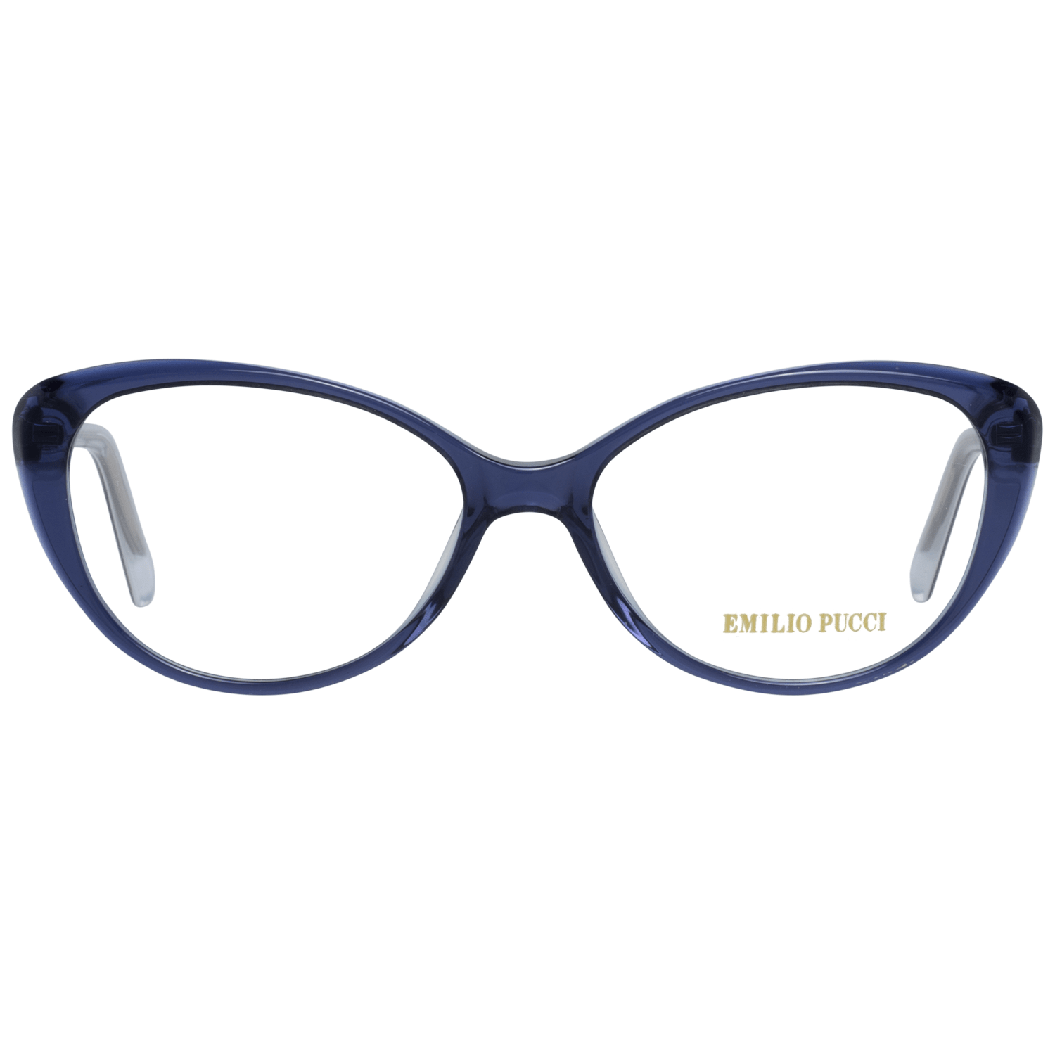 Emilio Pucci Chic Blue Full-Rim Designer Women's Eyewear - Luksusmuotia Emilio Pucci - Tutustu YVES JAVANNI® 