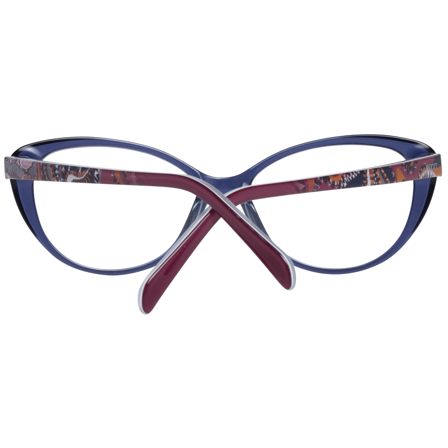 Emilio Pucci Chic Blue Full-Rim Designer Women's Eyewear - Luksusmuotia Emilio Pucci - Tutustu YVES JAVANNI® 