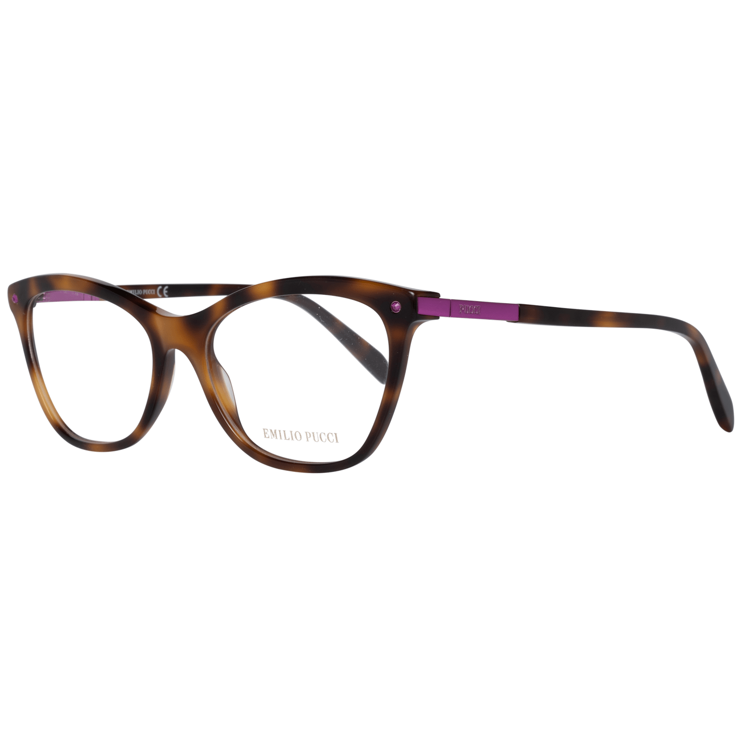 Emilio Pucci Brown Women Optical Frames - Luksusmuotia Emilio Pucci - Tutustu YVES JAVANNI® 