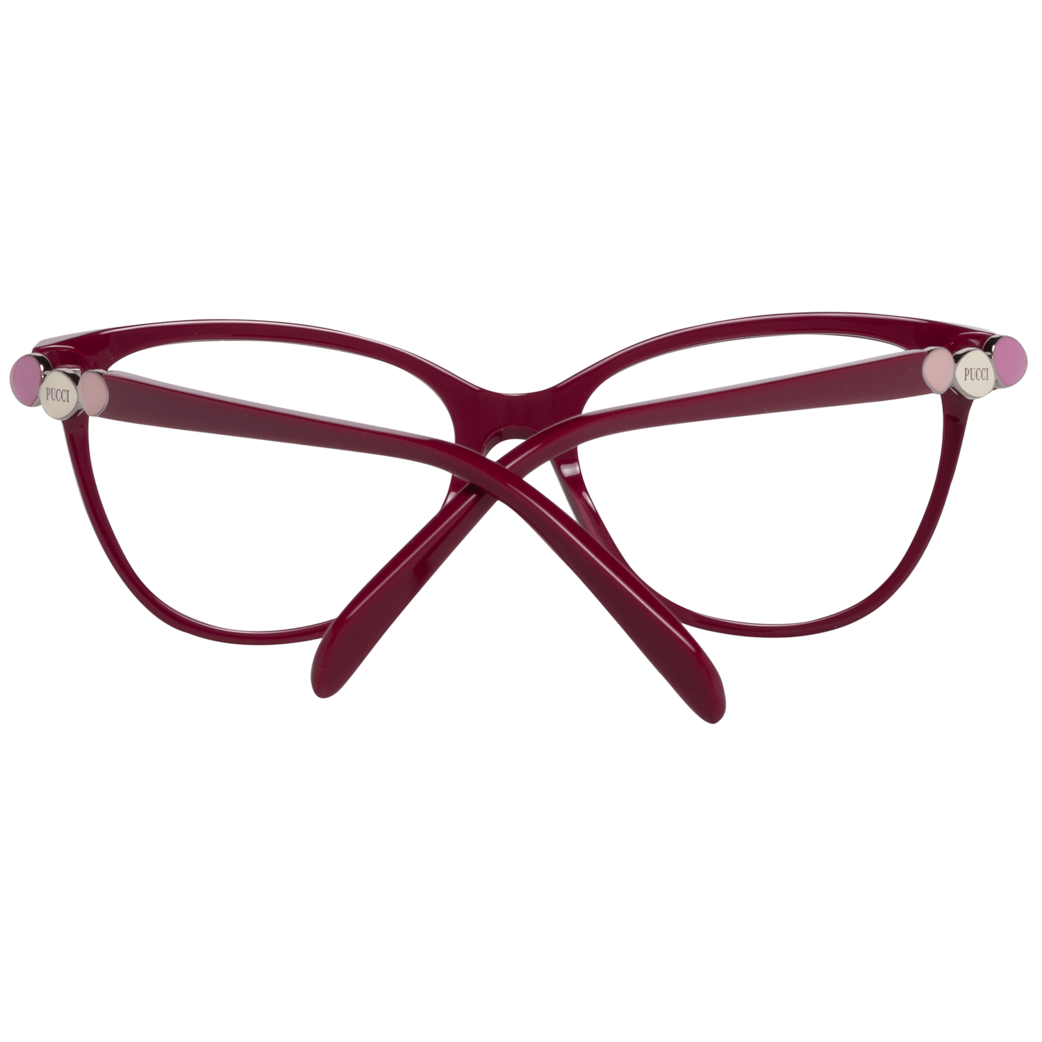 Emilio Pucci Red Women Optical Frames - Luksusmuotia Emilio Pucci - Tutustu YVES JAVANNI® 