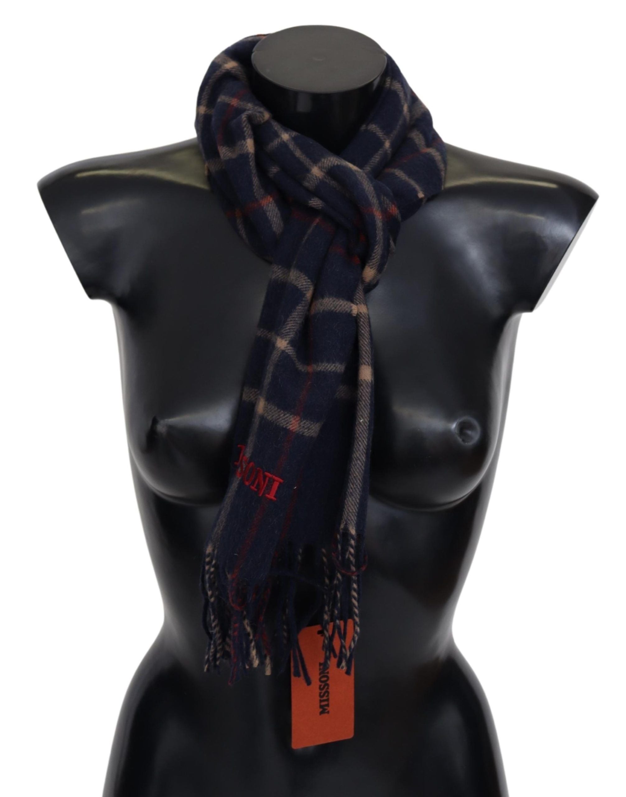 Missoni Chic Unisex Camel Hair Designer Scarf - Luksusmuotia Missoni - Tutustu YVES JAVANNI® 