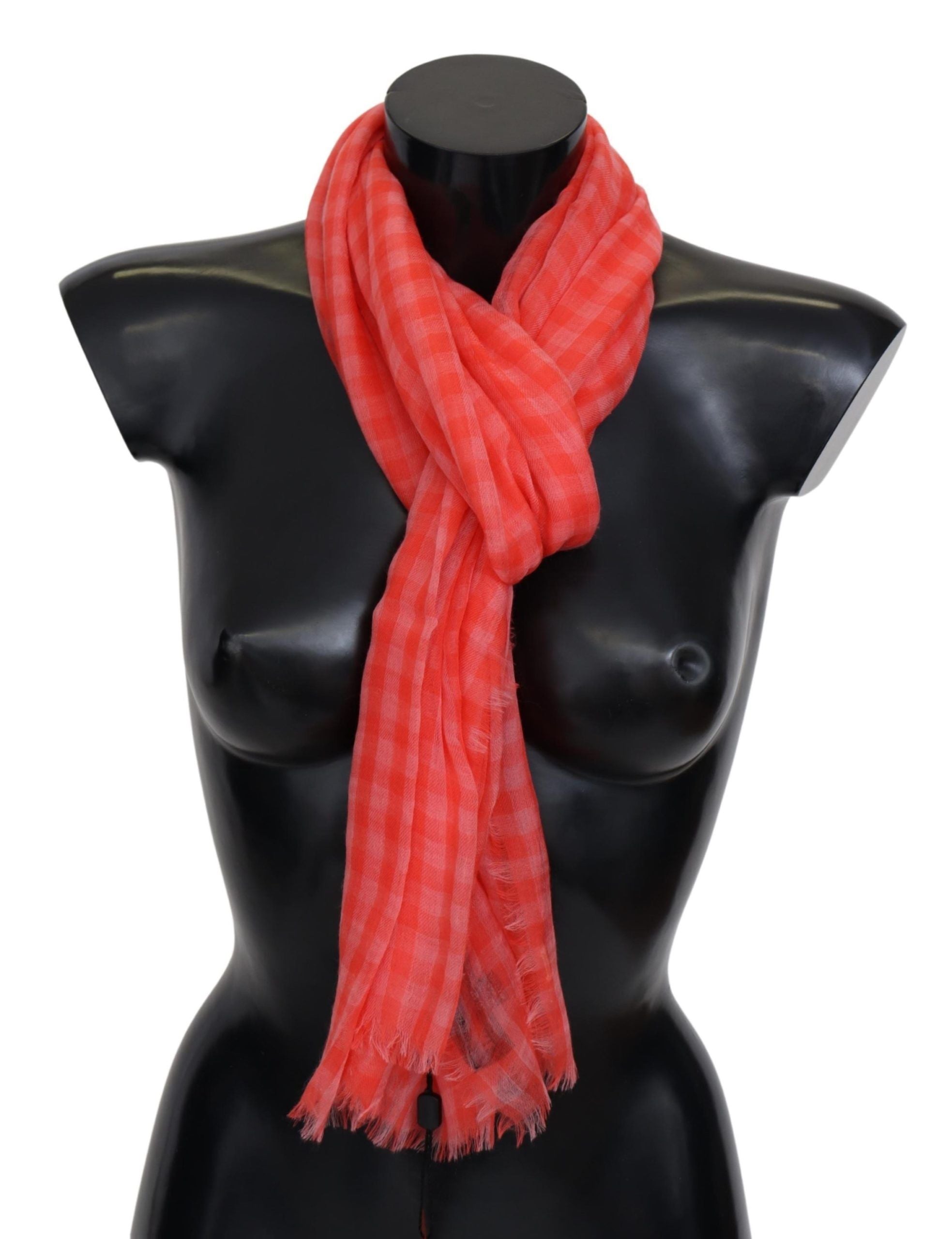 Missoni Luxurious Cashmere Checkered Scarf - Luksuslaukut ja asusteet Missoni - Tutustu YVES JAVANNI® 