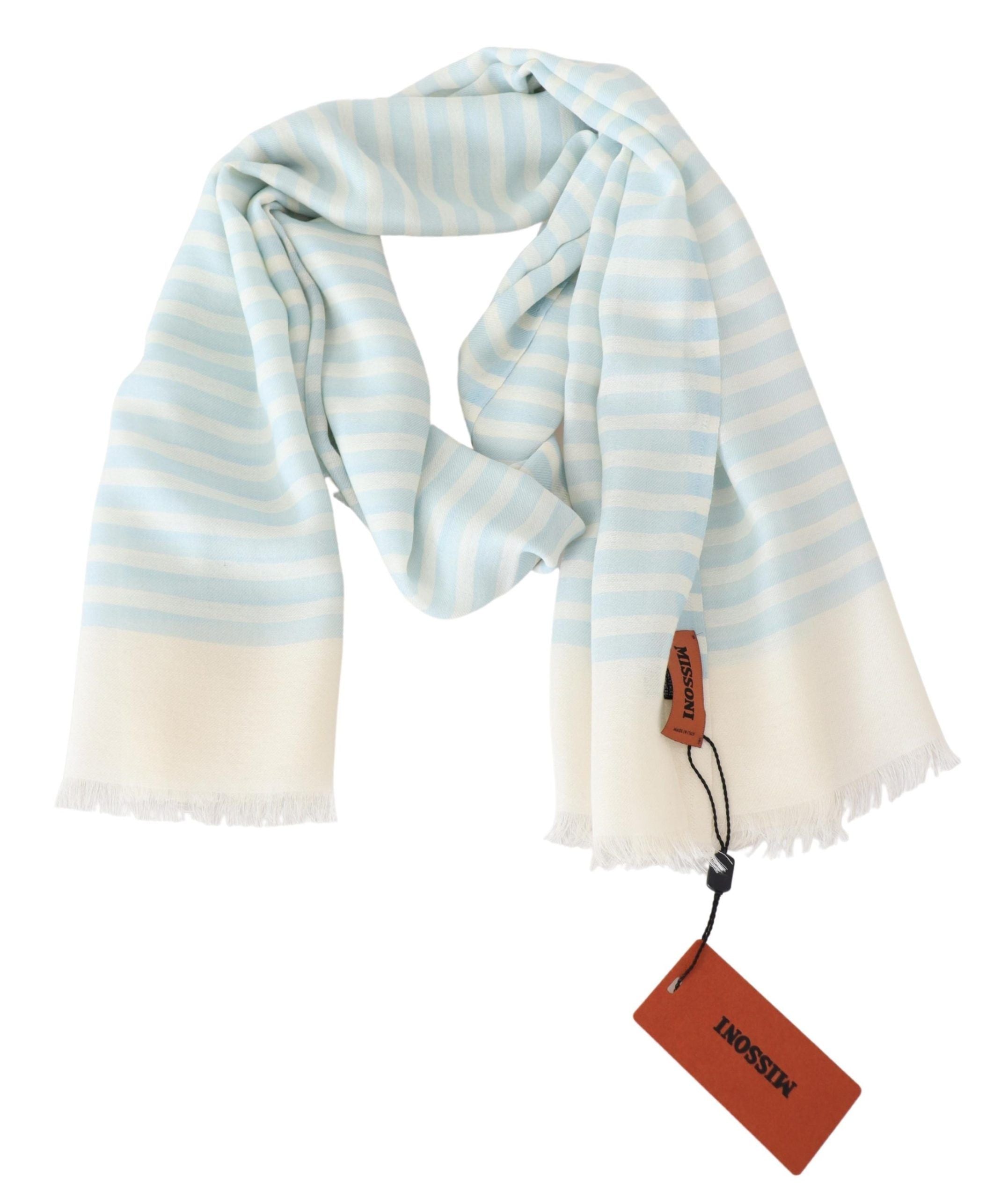 Missoni Elegant Cashmere Scarf with Linear Design - Luksusmuotia Missoni - Tutustu YVES JAVANNI® 