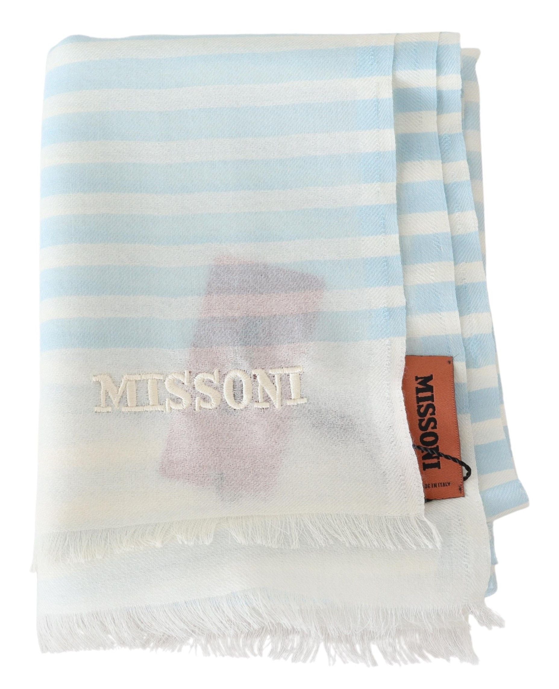 Missoni Elegant Cashmere Scarf with Linear Design - Luksusmuotia Missoni - Tutustu YVES JAVANNI® 